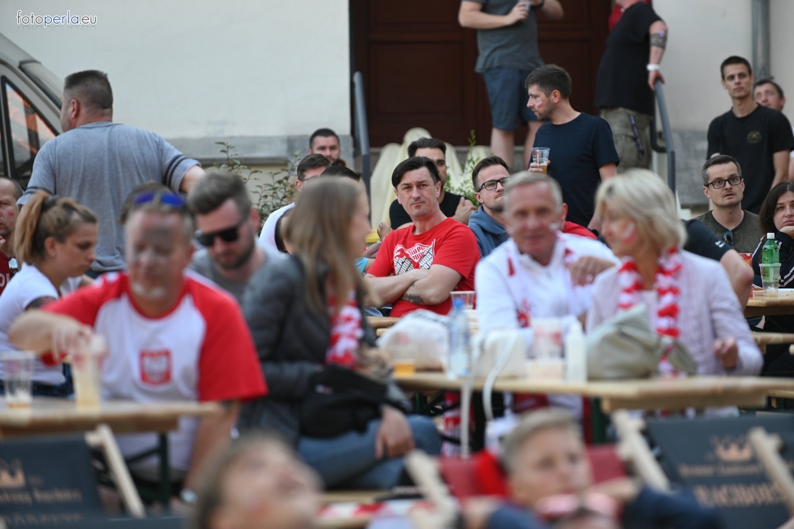 Zdjęcie w galerii na portalu naszraciborz.pl: Raciborskie strefy kibica wzorowe. O wynik nie pytajcie! [FOTO Z DRONA] wiadomości z regionu
