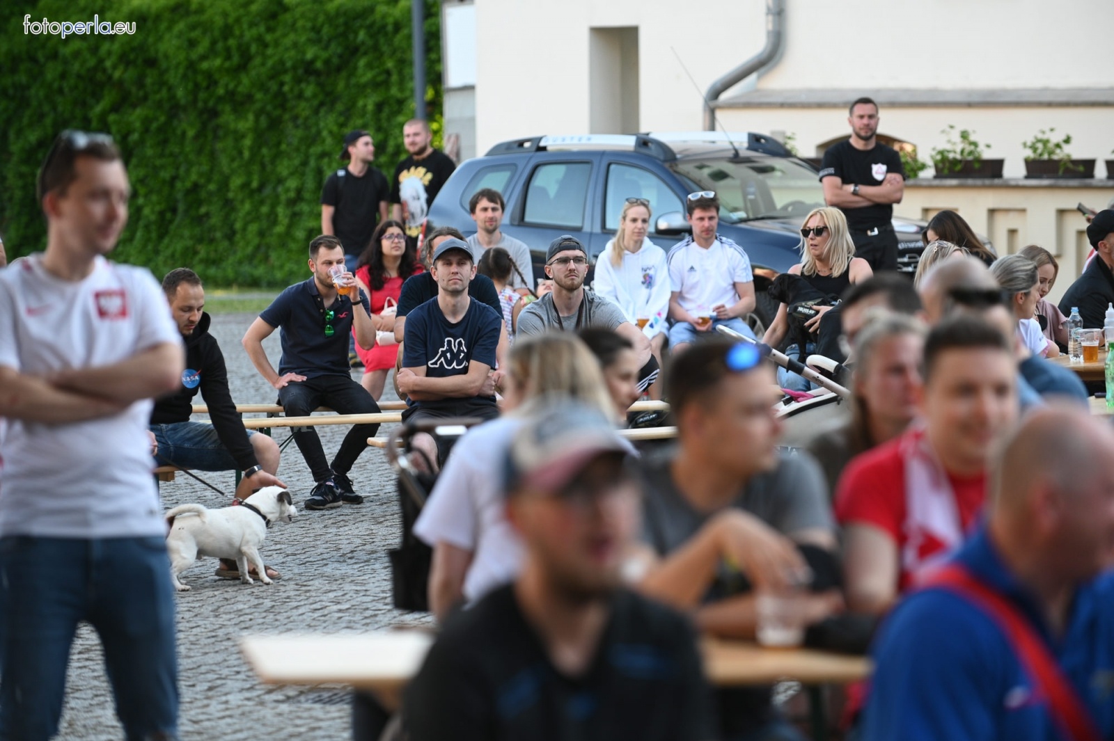 Zdjęcie w galerii na portalu naszraciborz.pl: Raciborskie strefy kibica wzorowe. O wynik nie pytajcie! [FOTO Z DRONA] wiadomości z regionu