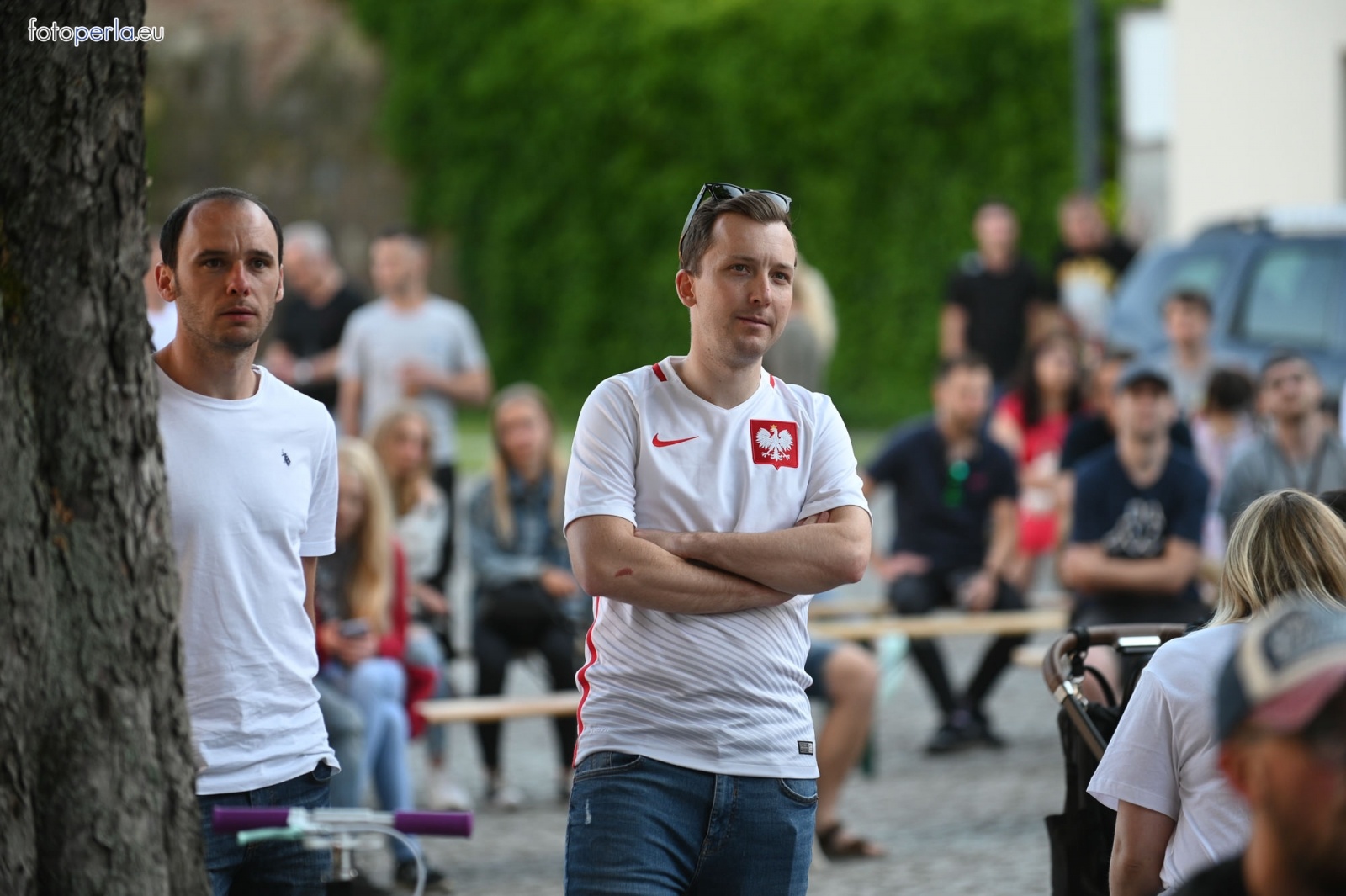 Zdjęcie w galerii na portalu naszraciborz.pl: Raciborskie strefy kibica wzorowe. O wynik nie pytajcie! [FOTO Z DRONA] wiadomości z regionu