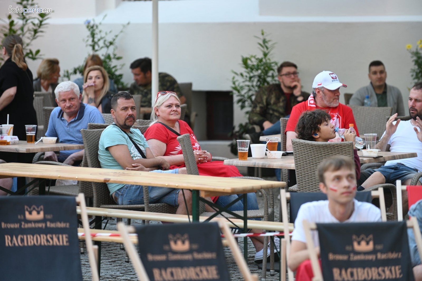 Zdjęcie w galerii na portalu naszraciborz.pl: Raciborskie strefy kibica wzorowe. O wynik nie pytajcie! [FOTO Z DRONA] wiadomości z regionu