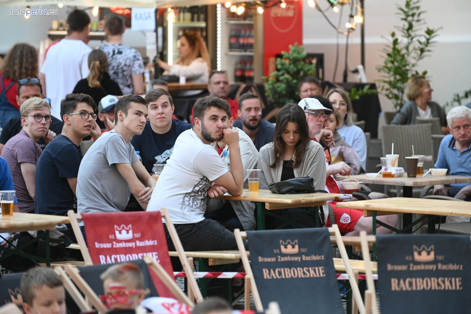 Zdjęcie w galerii na portalu naszraciborz.pl: Raciborskie strefy kibica wzorowe. O wynik nie pytajcie! [FOTO Z DRONA] wiadomości z regionu