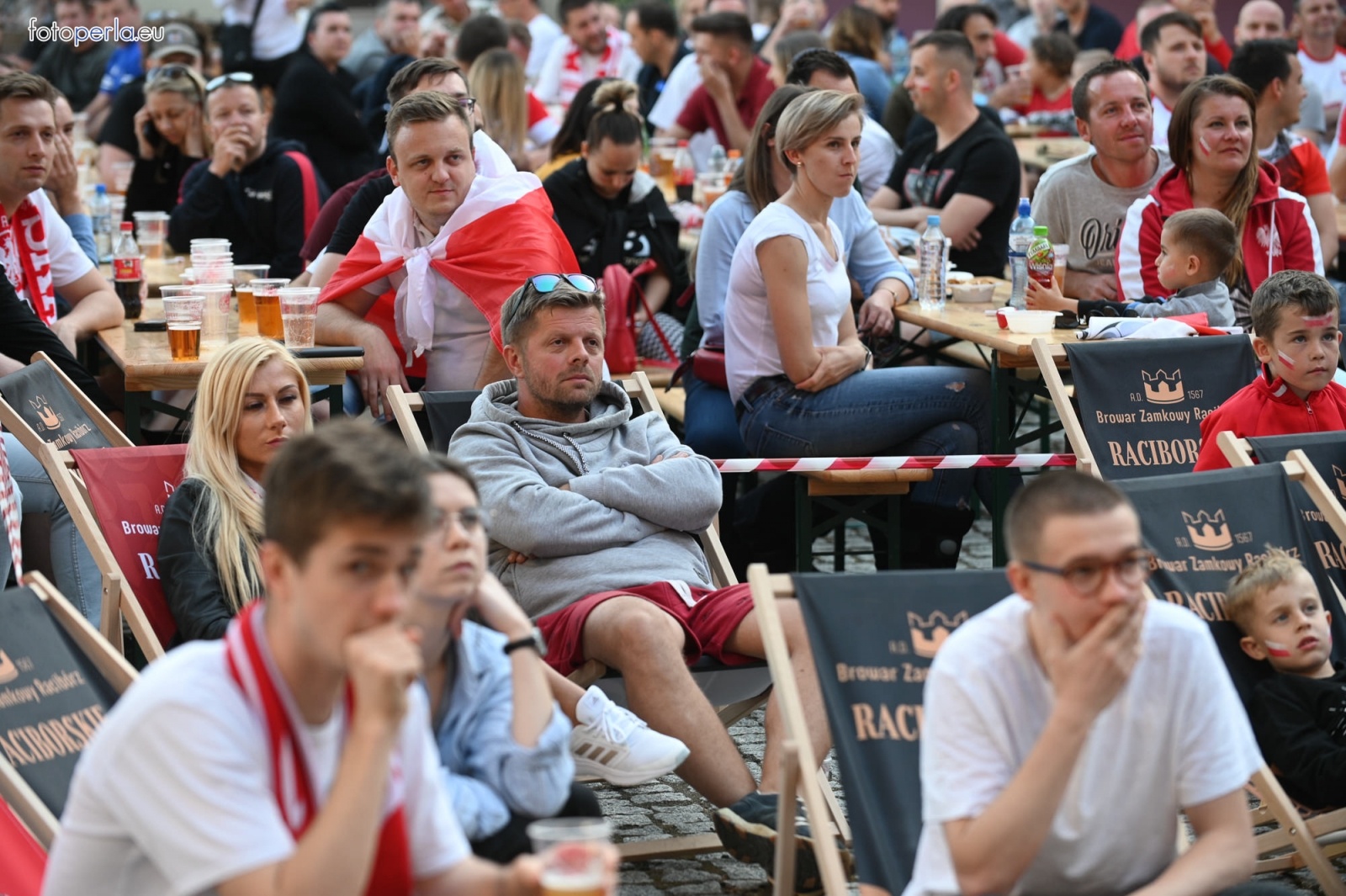 Zdjęcie w galerii na portalu naszraciborz.pl: Raciborskie strefy kibica wzorowe. O wynik nie pytajcie! [FOTO Z DRONA] wiadomości z regionu