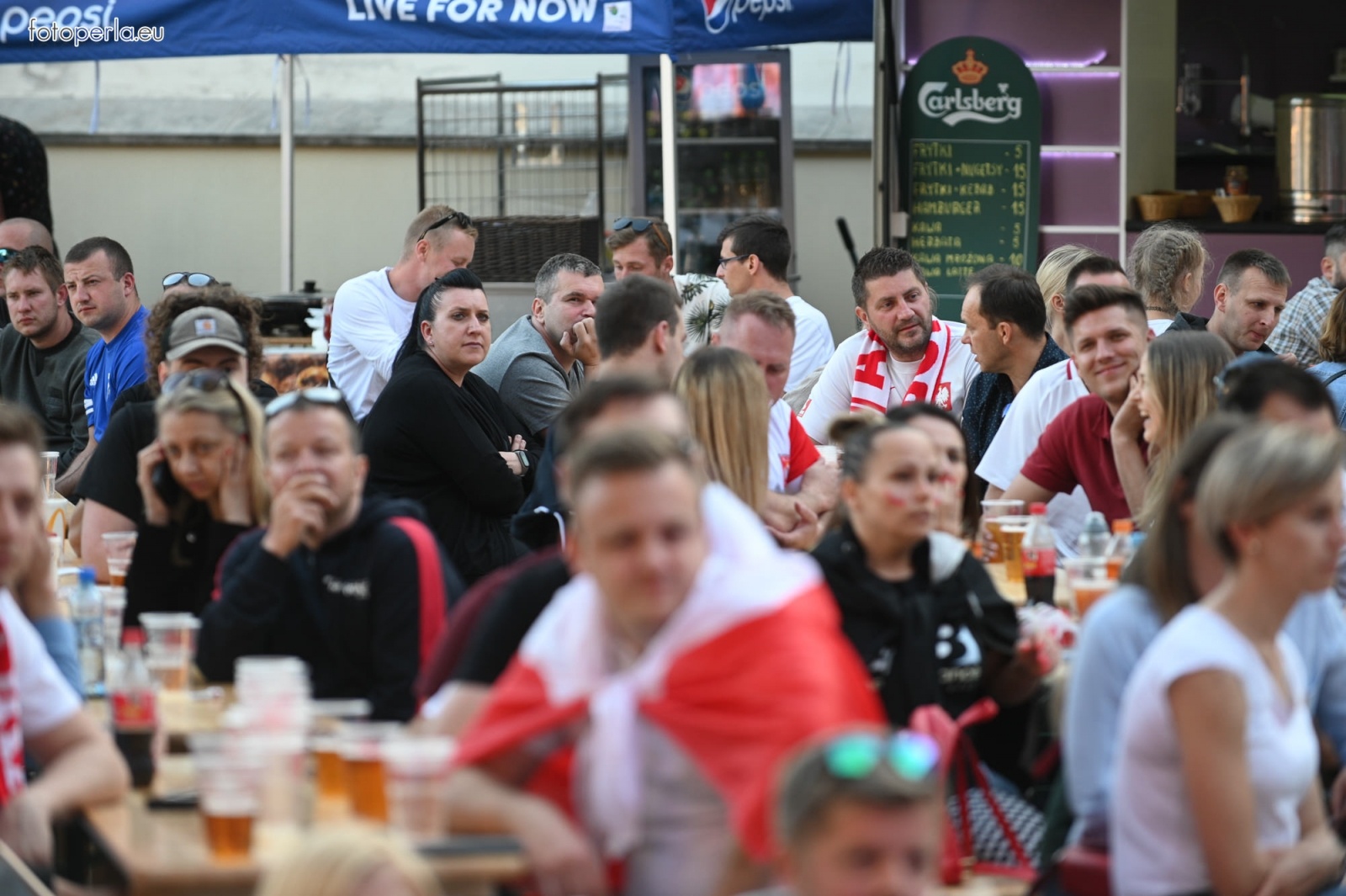 Zdjęcie w galerii na portalu naszraciborz.pl: Raciborskie strefy kibica wzorowe. O wynik nie pytajcie! [FOTO Z DRONA] wiadomości z regionu