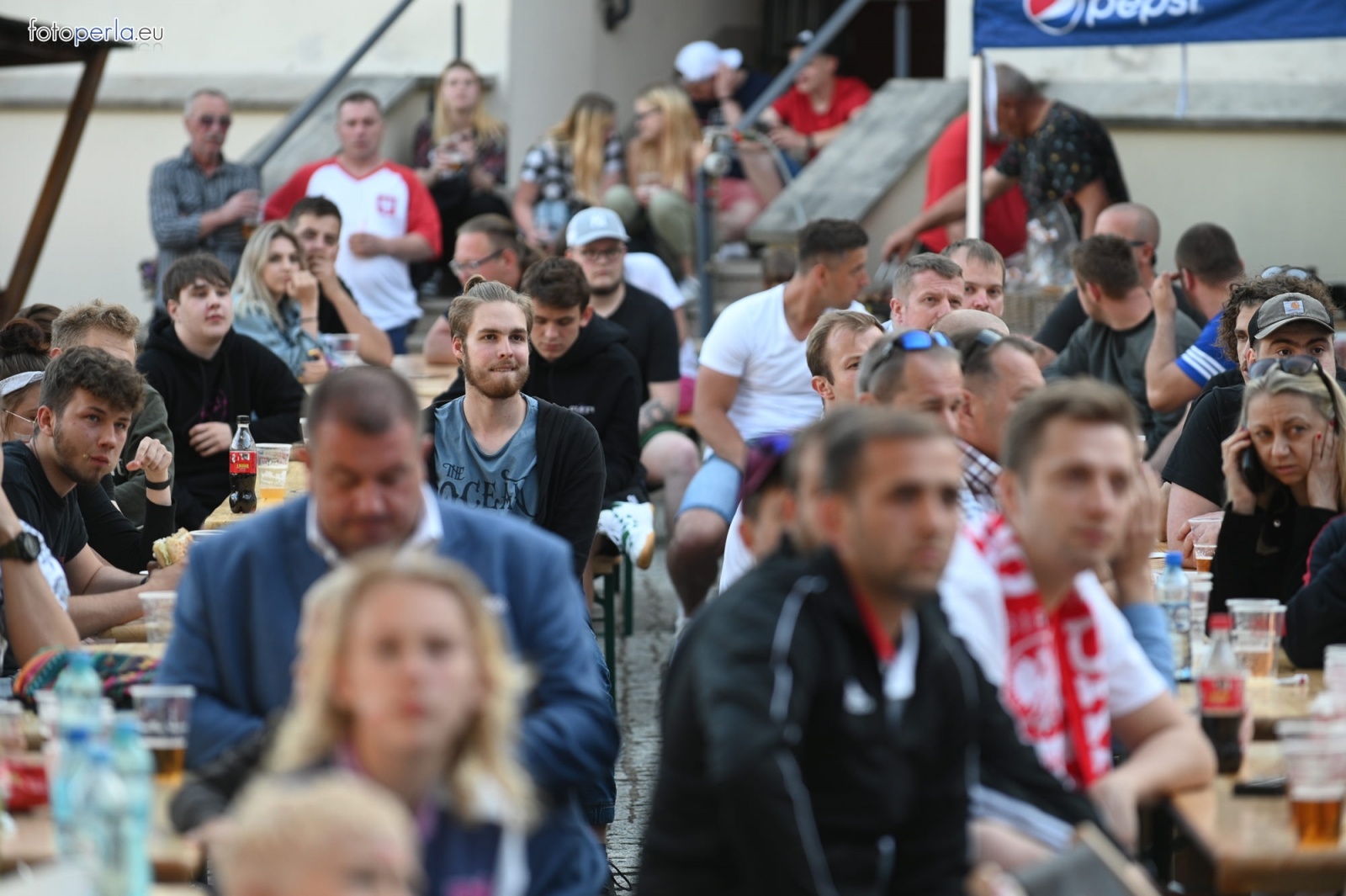 Zdjęcie w galerii na portalu naszraciborz.pl: Raciborskie strefy kibica wzorowe. O wynik nie pytajcie! [FOTO Z DRONA] wiadomości z regionu