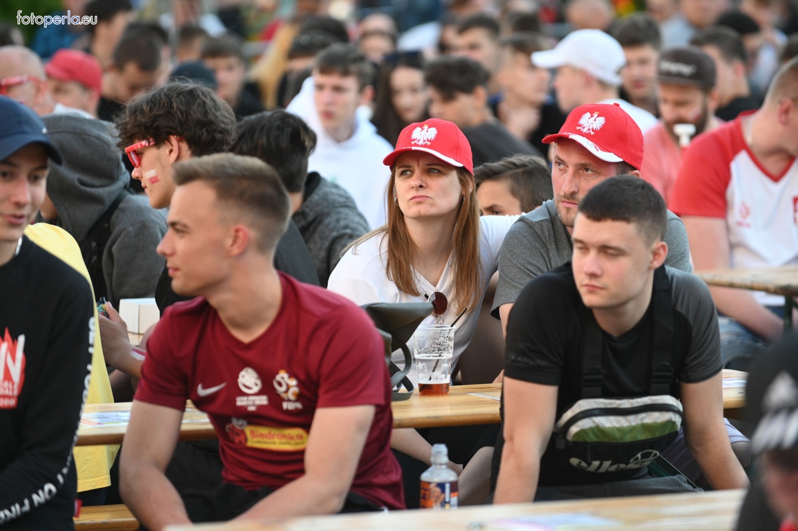 Zdjęcie w galerii na portalu naszraciborz.pl: Raciborskie strefy kibica wzorowe. O wynik nie pytajcie! [FOTO Z DRONA] wiadomości z regionu
