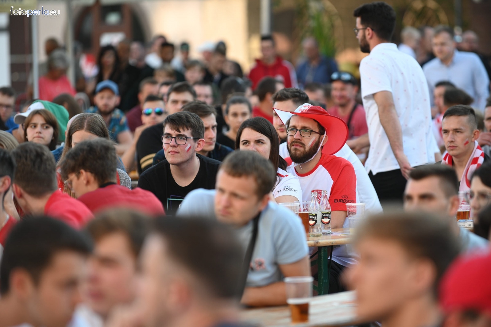 Zdjęcie w galerii na portalu naszraciborz.pl: Raciborskie strefy kibica wzorowe. O wynik nie pytajcie! [FOTO Z DRONA] wiadomości z regionu