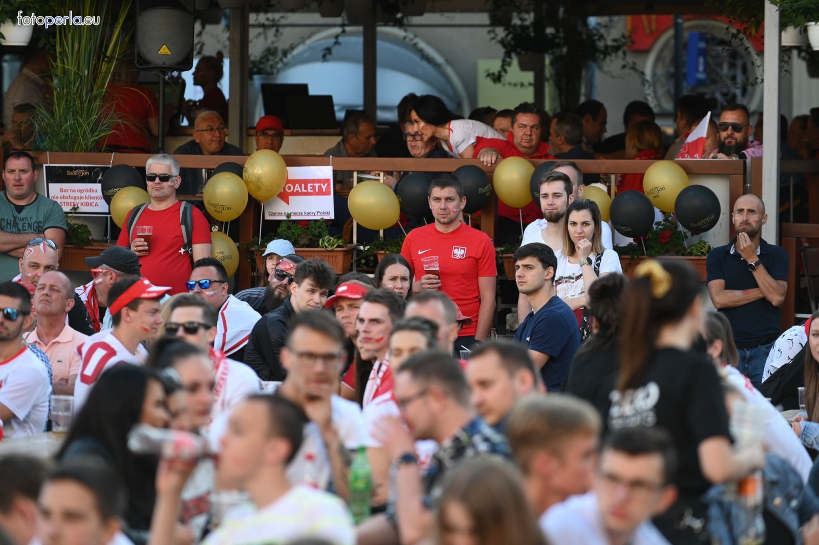 Zdjęcie w galerii na portalu naszraciborz.pl: Raciborskie strefy kibica wzorowe. O wynik nie pytajcie! [FOTO Z DRONA] wiadomości z regionu