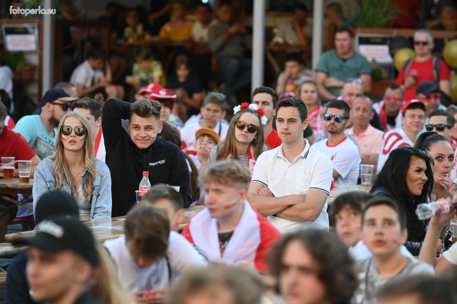 Zdjęcie w galerii na portalu naszraciborz.pl: Raciborskie strefy kibica wzorowe. O wynik nie pytajcie! [FOTO Z DRONA] wiadomości z regionu