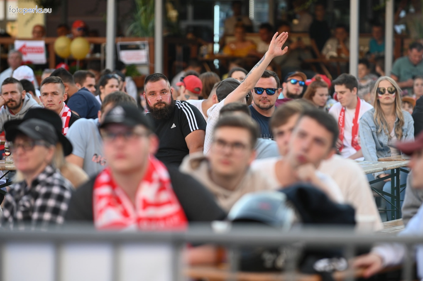 Zdjęcie w galerii na portalu naszraciborz.pl: Raciborskie strefy kibica wzorowe. O wynik nie pytajcie! [FOTO Z DRONA] wiadomości z regionu