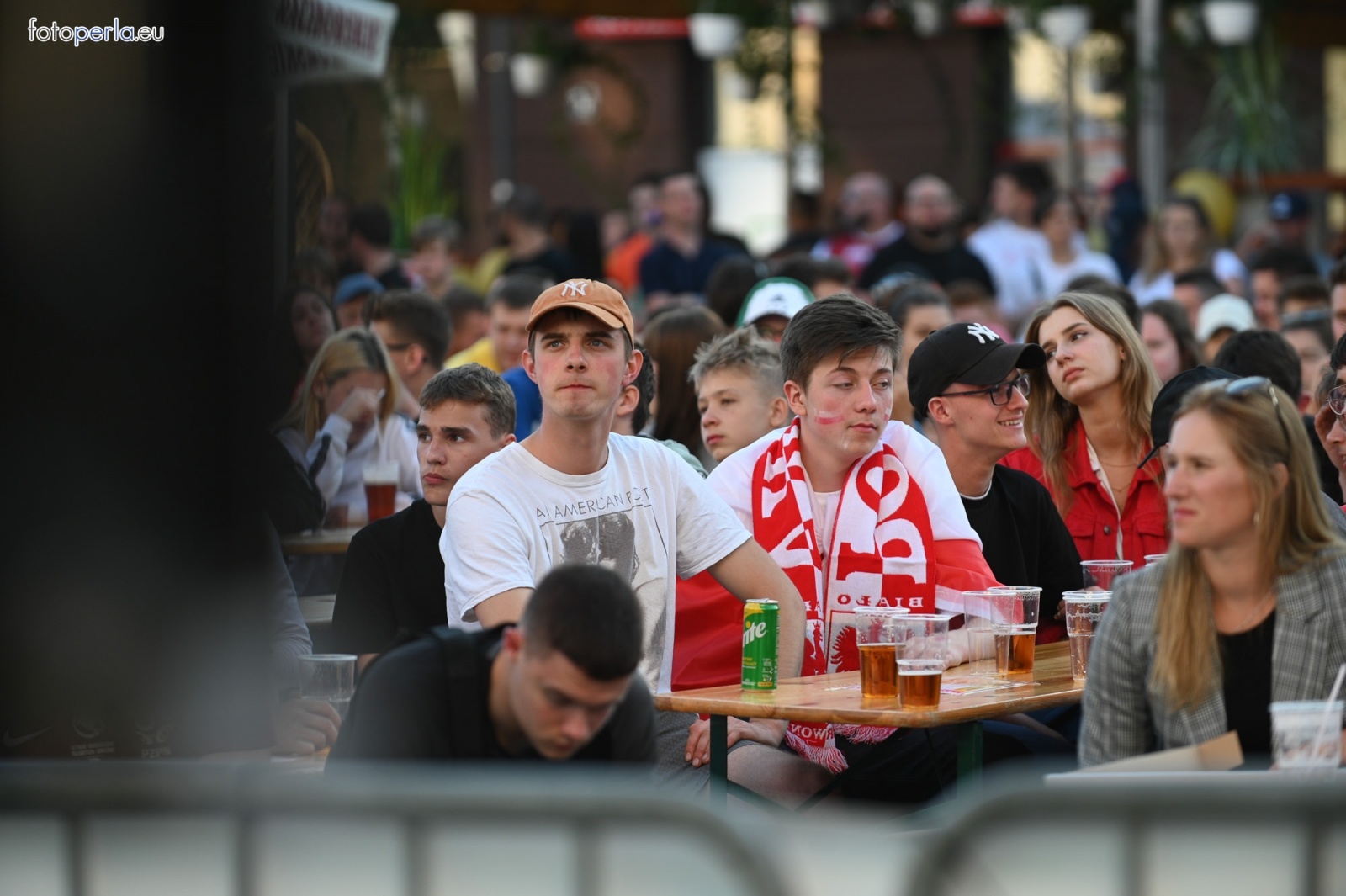Zdjęcie w galerii na portalu naszraciborz.pl: Raciborskie strefy kibica wzorowe. O wynik nie pytajcie! [FOTO Z DRONA] wiadomości z regionu