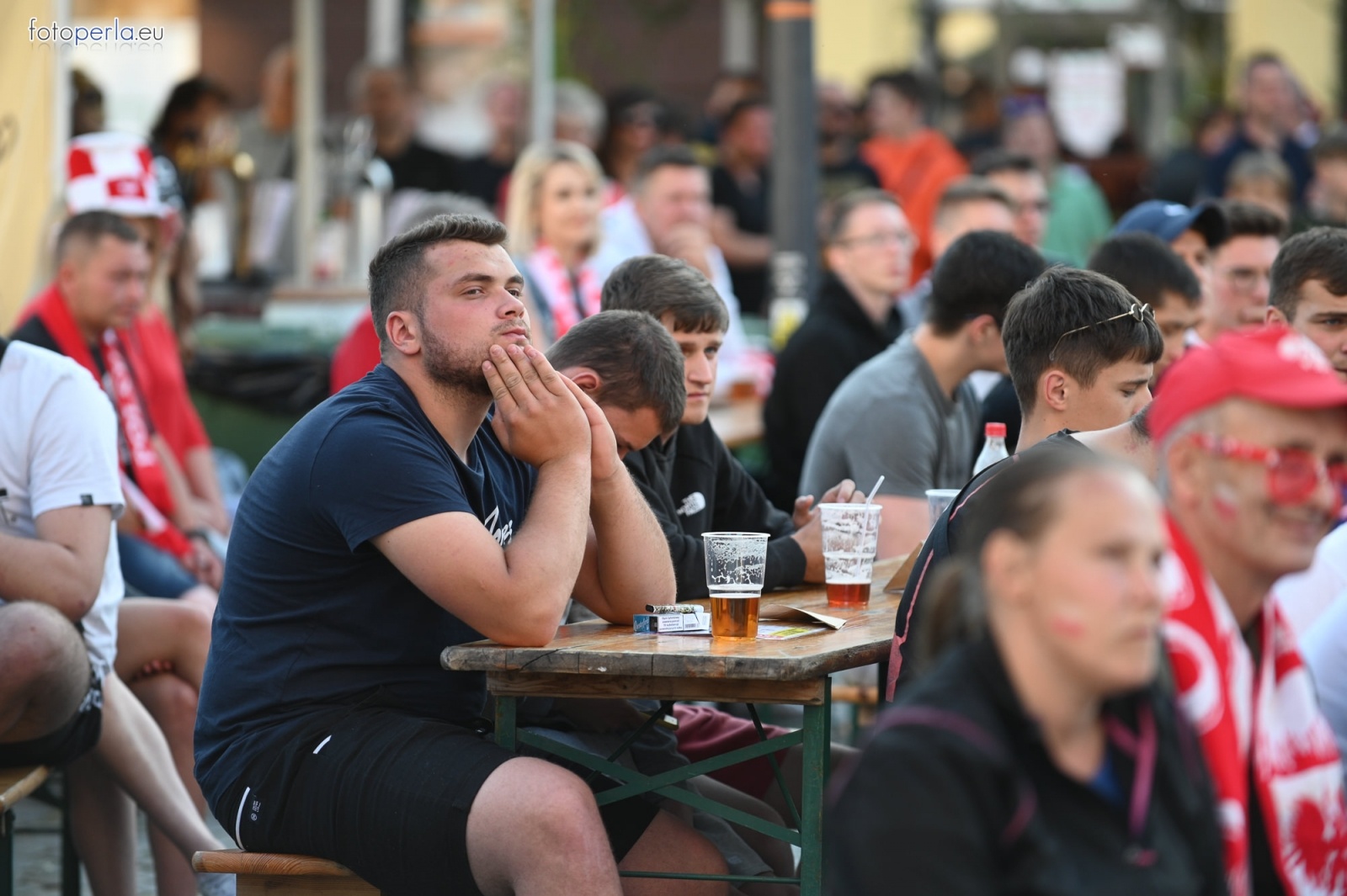 Zdjęcie w galerii na portalu naszraciborz.pl: Raciborskie strefy kibica wzorowe. O wynik nie pytajcie! [FOTO Z DRONA] wiadomości z regionu