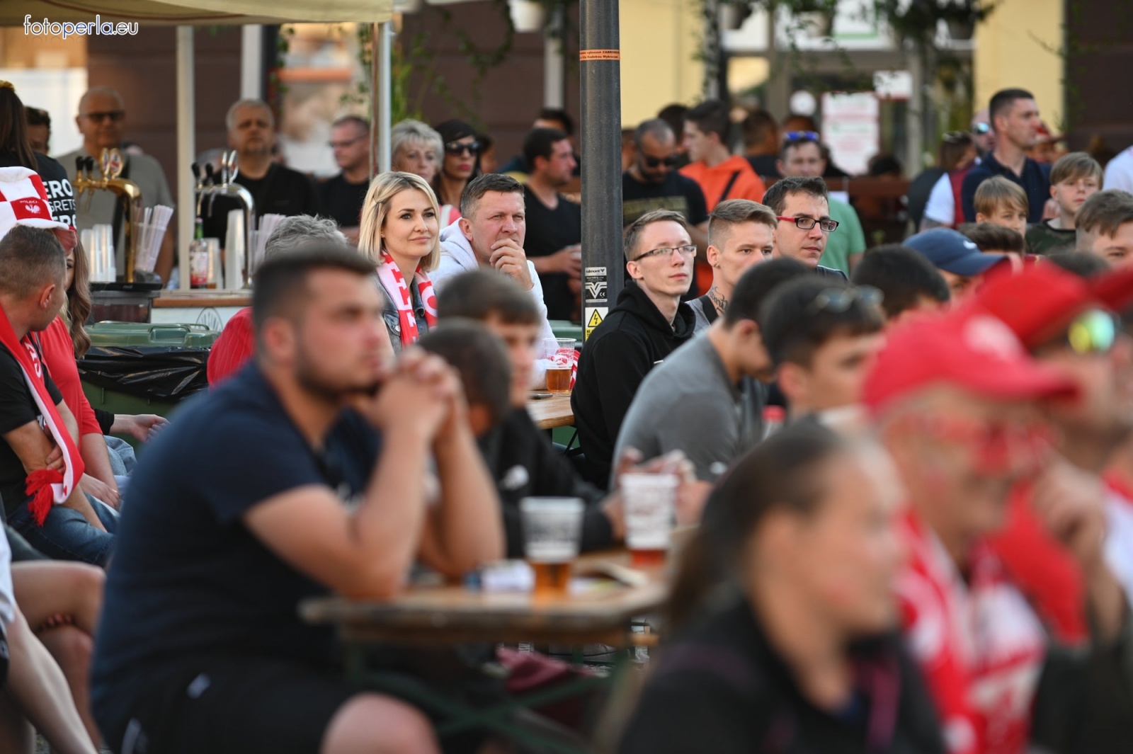 Zdjęcie w galerii na portalu naszraciborz.pl: Raciborskie strefy kibica wzorowe. O wynik nie pytajcie! [FOTO Z DRONA] wiadomości z regionu