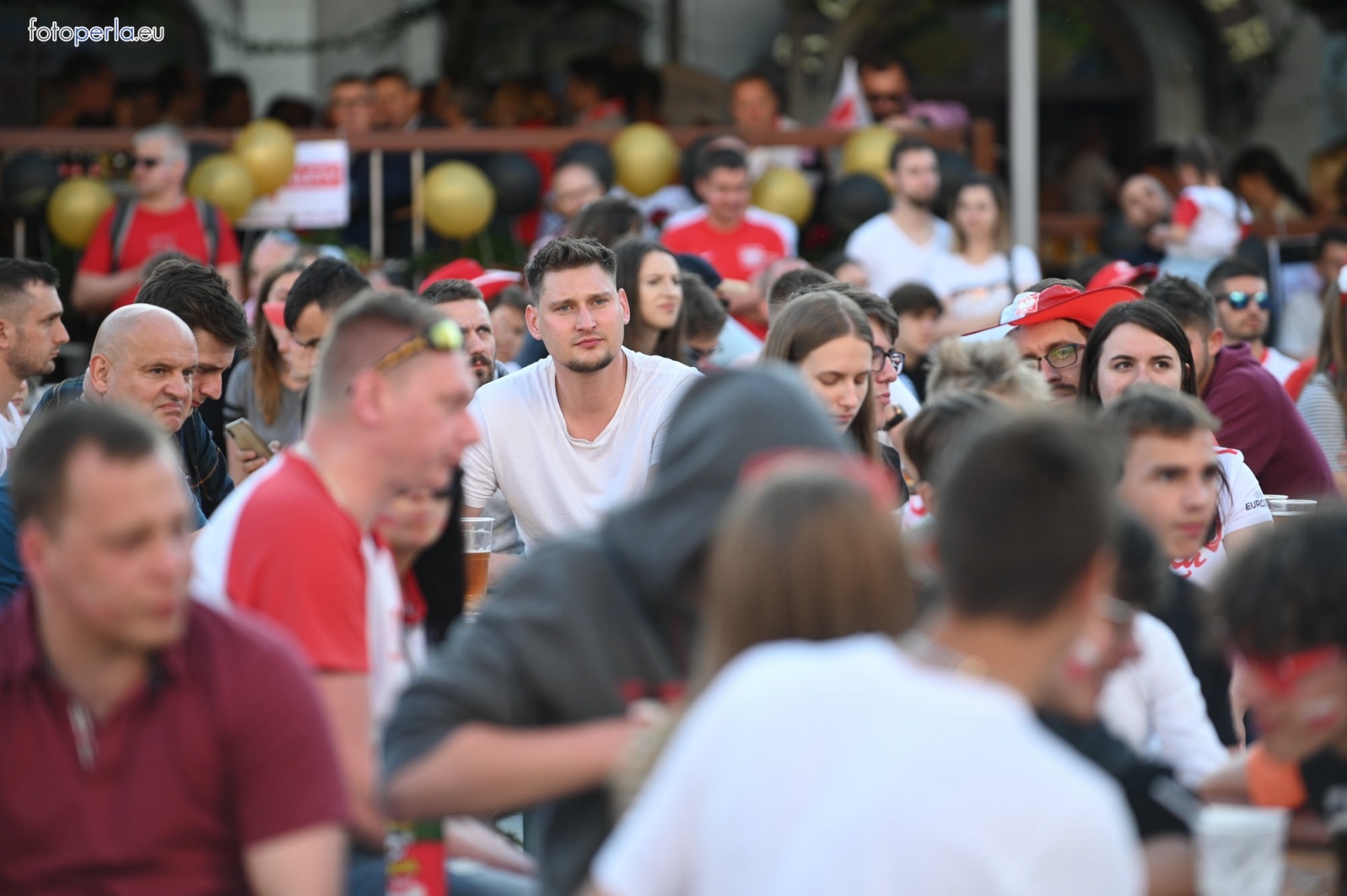 Zdjęcie w galerii na portalu naszraciborz.pl: Raciborskie strefy kibica wzorowe. O wynik nie pytajcie! [FOTO Z DRONA] wiadomości z regionu