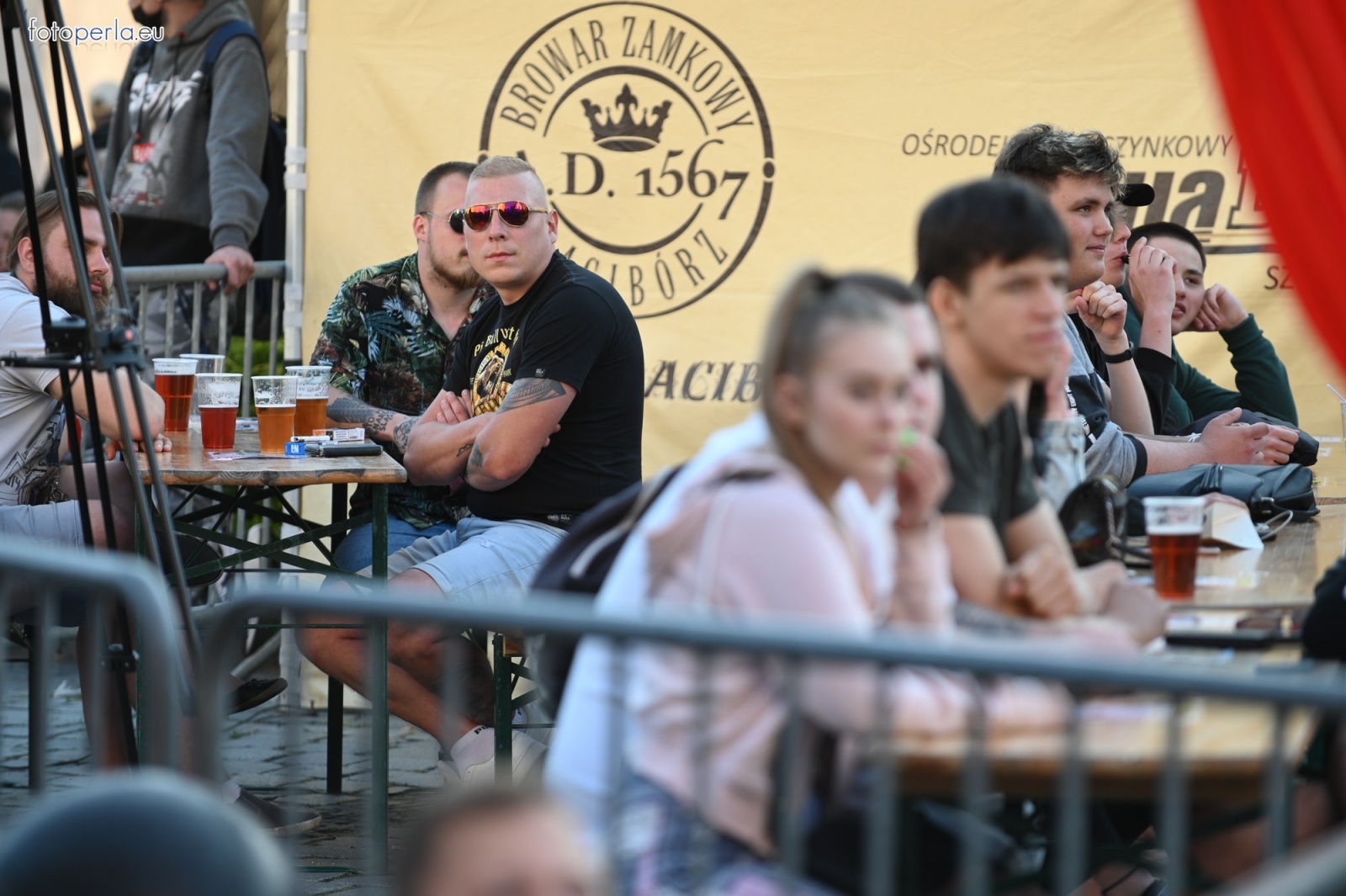 Zdjęcie w galerii na portalu naszraciborz.pl: Raciborskie strefy kibica wzorowe. O wynik nie pytajcie! [FOTO Z DRONA] wiadomości z regionu