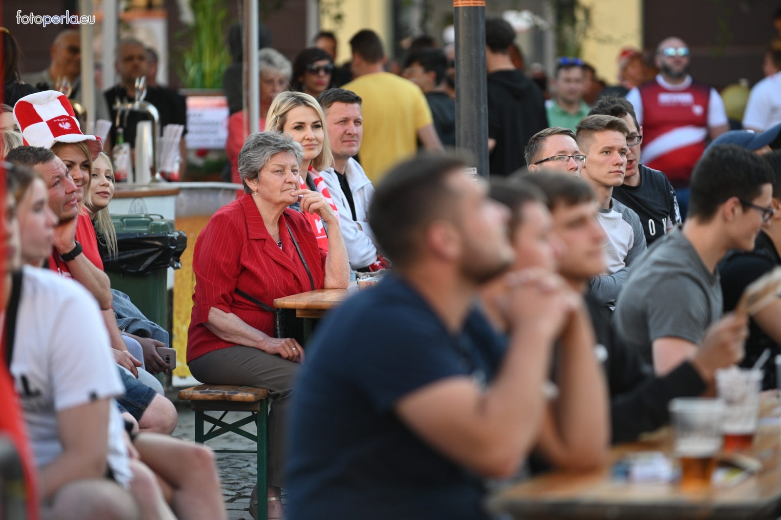 Zdjęcie w galerii na portalu naszraciborz.pl: Raciborskie strefy kibica wzorowe. O wynik nie pytajcie! [FOTO Z DRONA] wiadomości z regionu