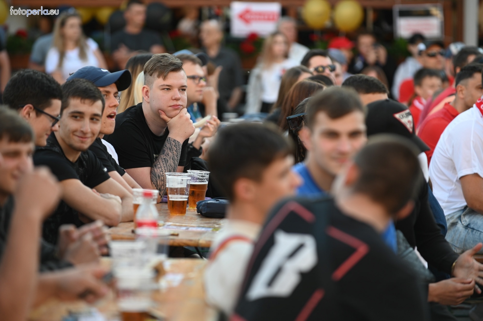 Zdjęcie w galerii na portalu naszraciborz.pl: Raciborskie strefy kibica wzorowe. O wynik nie pytajcie! [FOTO Z DRONA] wiadomości z regionu