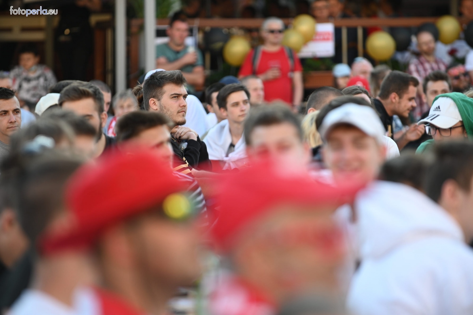 Zdjęcie w galerii na portalu naszraciborz.pl: Raciborskie strefy kibica wzorowe. O wynik nie pytajcie! [FOTO Z DRONA] wiadomości z regionu
