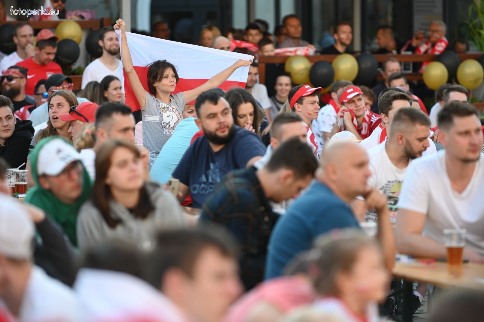 Zdjęcie w galerii na portalu naszraciborz.pl: Raciborskie strefy kibica wzorowe. O wynik nie pytajcie! [FOTO Z DRONA] wiadomości z regionu