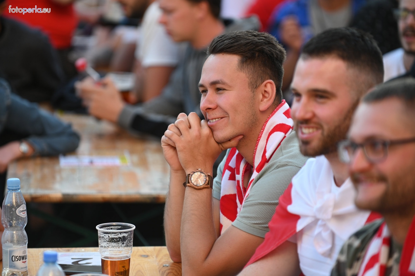 Zdjęcie w galerii na portalu naszraciborz.pl: Raciborskie strefy kibica wzorowe. O wynik nie pytajcie! [FOTO Z DRONA] wiadomości z regionu