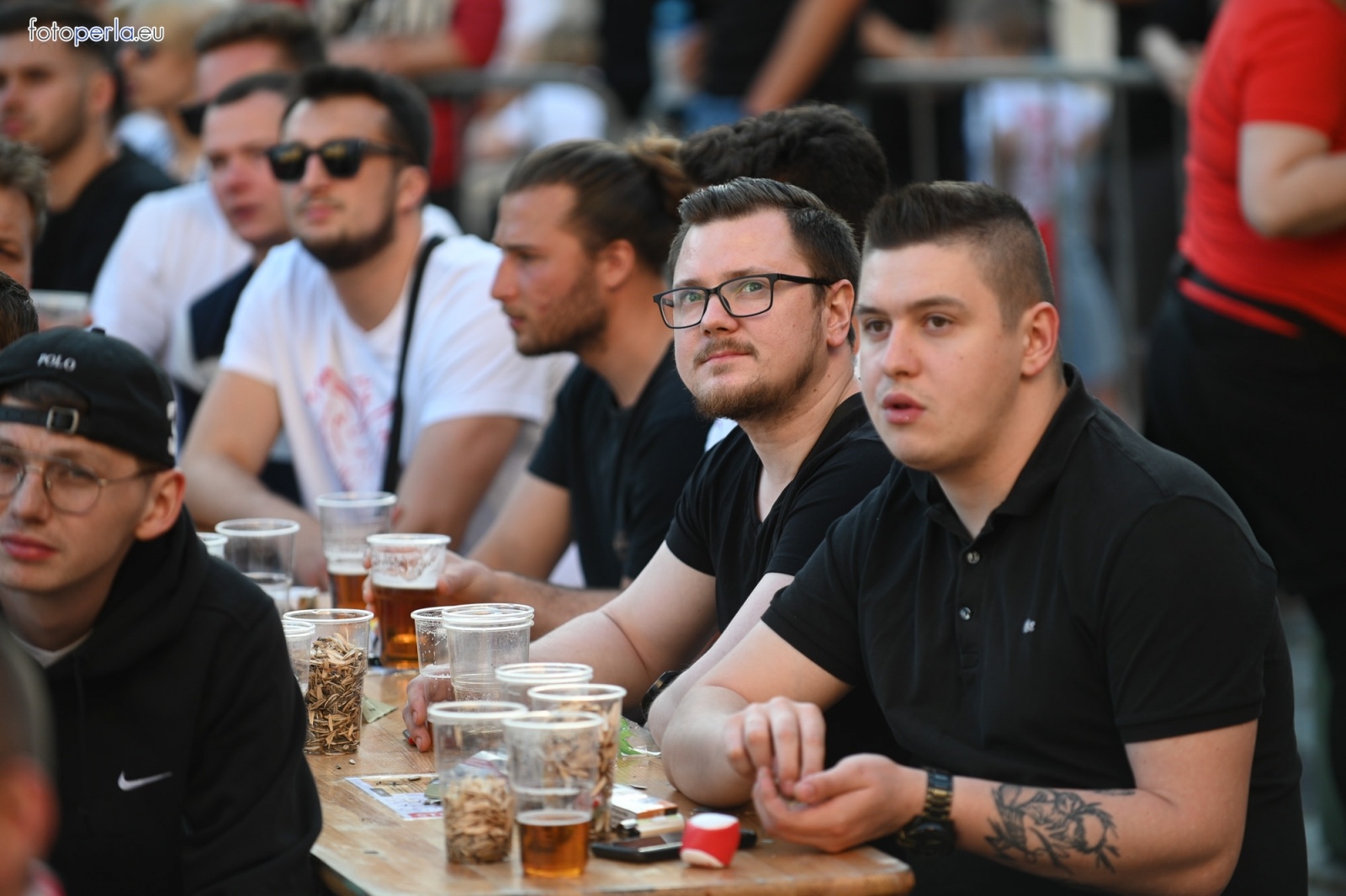 Zdjęcie w galerii na portalu naszraciborz.pl: Raciborskie strefy kibica wzorowe. O wynik nie pytajcie! [FOTO Z DRONA] wiadomości z regionu