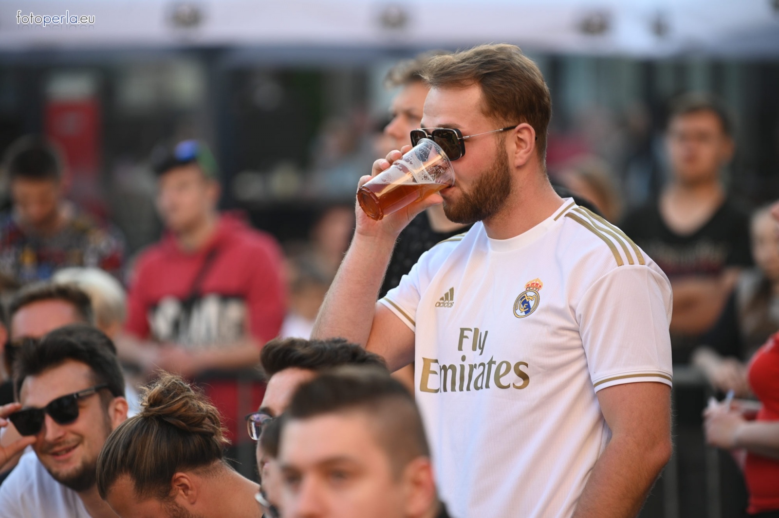 Zdjęcie w galerii na portalu naszraciborz.pl: Raciborskie strefy kibica wzorowe. O wynik nie pytajcie! [FOTO Z DRONA] wiadomości z regionu