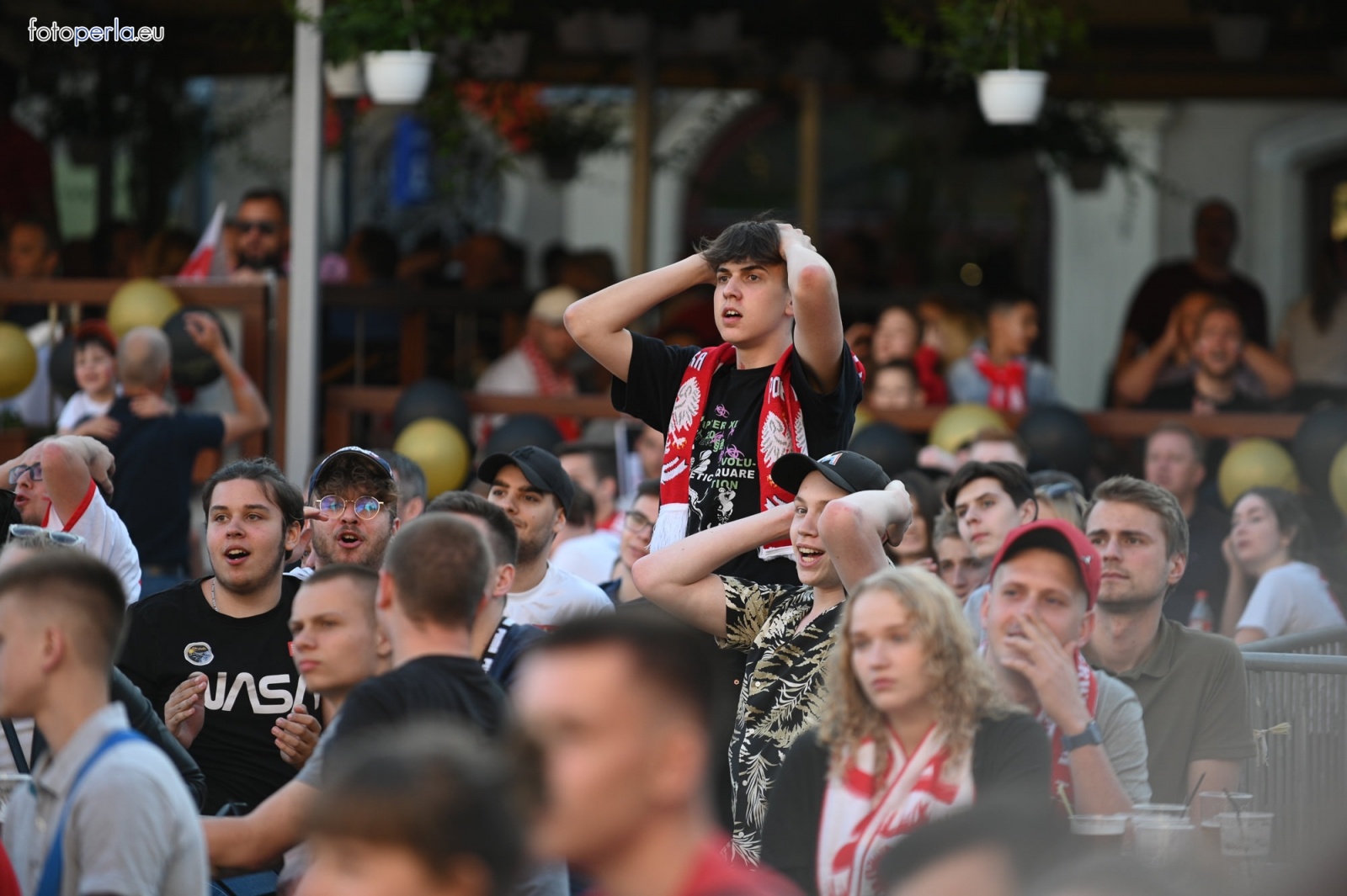 Zdjęcie w galerii na portalu naszraciborz.pl: Raciborskie strefy kibica wzorowe. O wynik nie pytajcie! [FOTO Z DRONA] wiadomości z regionu