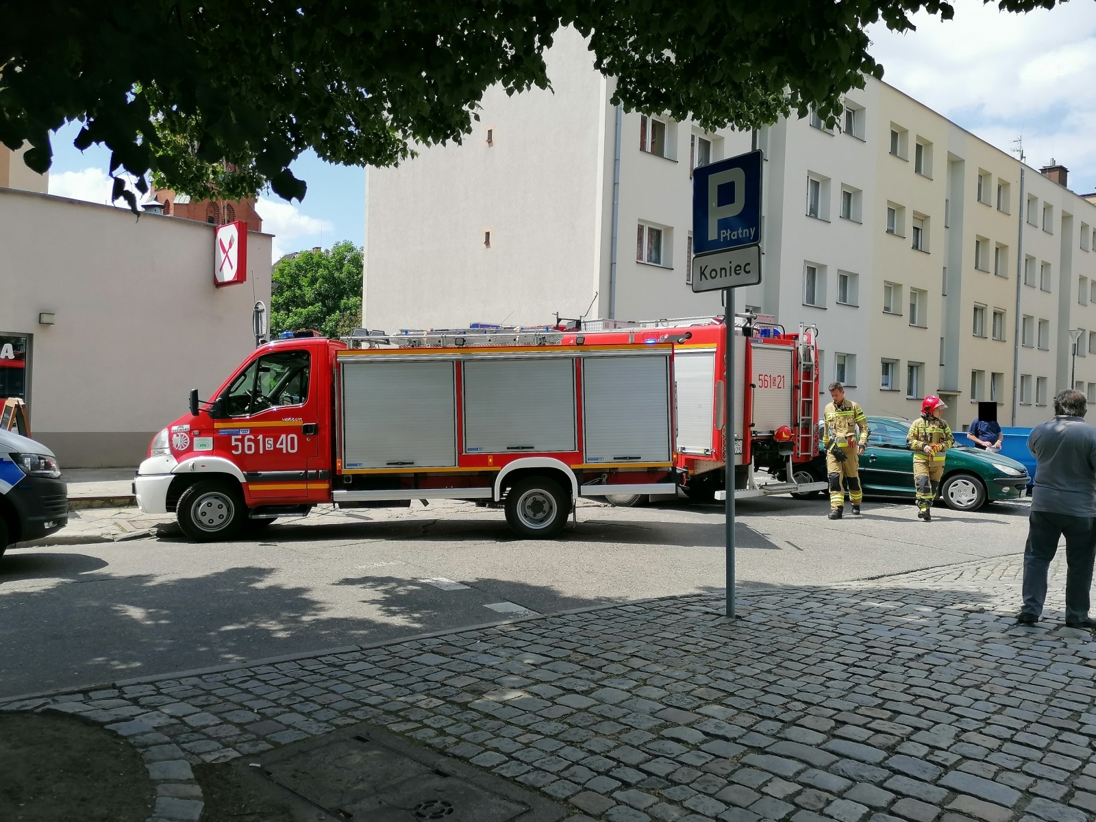 Zdjęcie w galerii na portalu naszraciborz.pl: Smutny finał interwencji na Miechowskiej wiadomości z regionu