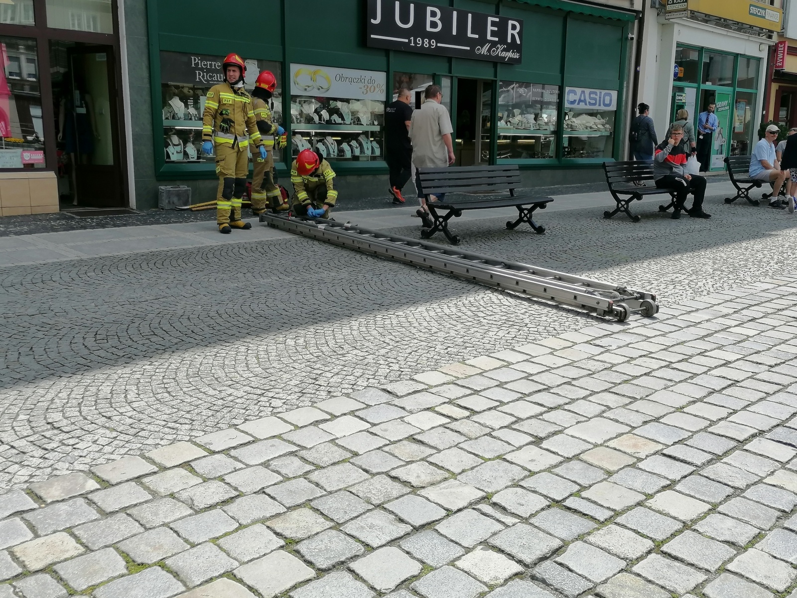 Zdjęcie w galerii na portalu naszraciborz.pl: Smutny finał interwencji na Miechowskiej wiadomości z regionu