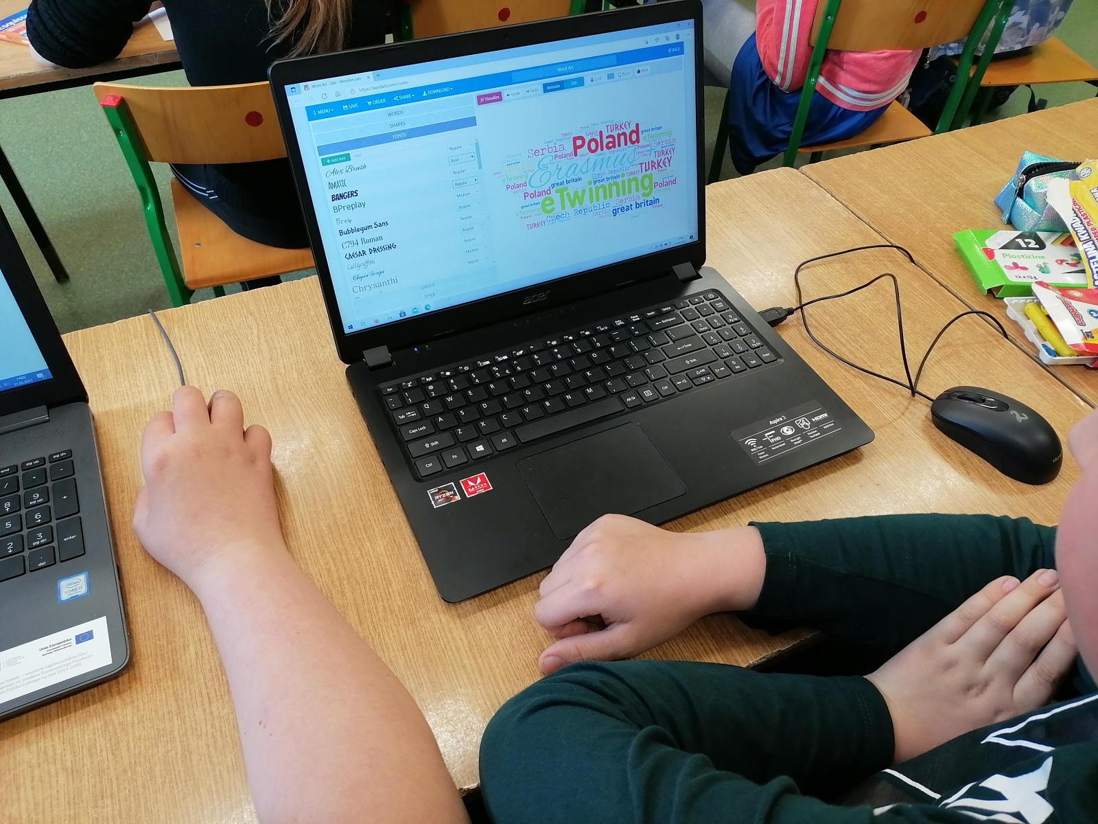 Zdjęcie w galerii na portalu naszraciborz.pl: Tydzień z eTwinningiem w ZSP w Brzeźnicy wiadomości z regionu