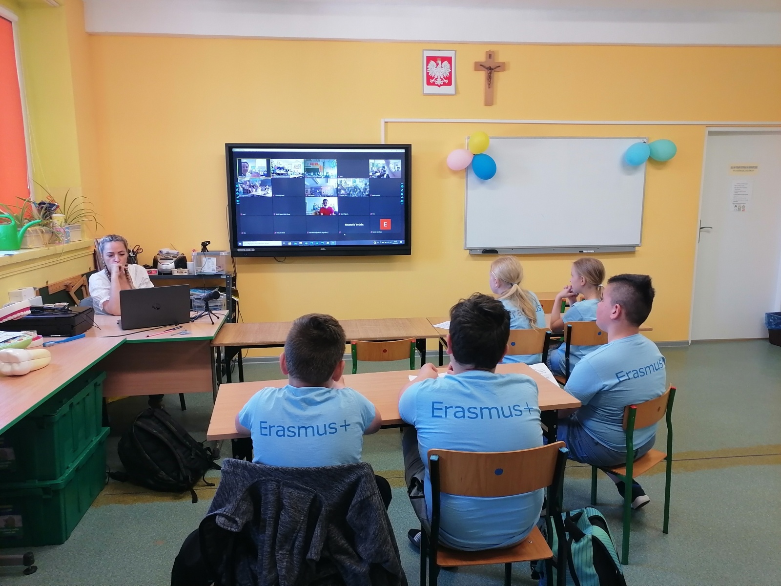 Zdjęcie w galerii na portalu naszraciborz.pl: Tydzień z eTwinningiem w ZSP w Brzeźnicy wiadomości z regionu