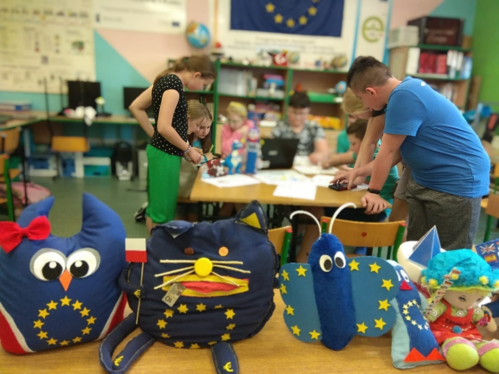 Zdjęcie w galerii na portalu naszraciborz.pl: Tydzień z eTwinningiem w ZSP w Brzeźnicy wiadomości z regionu