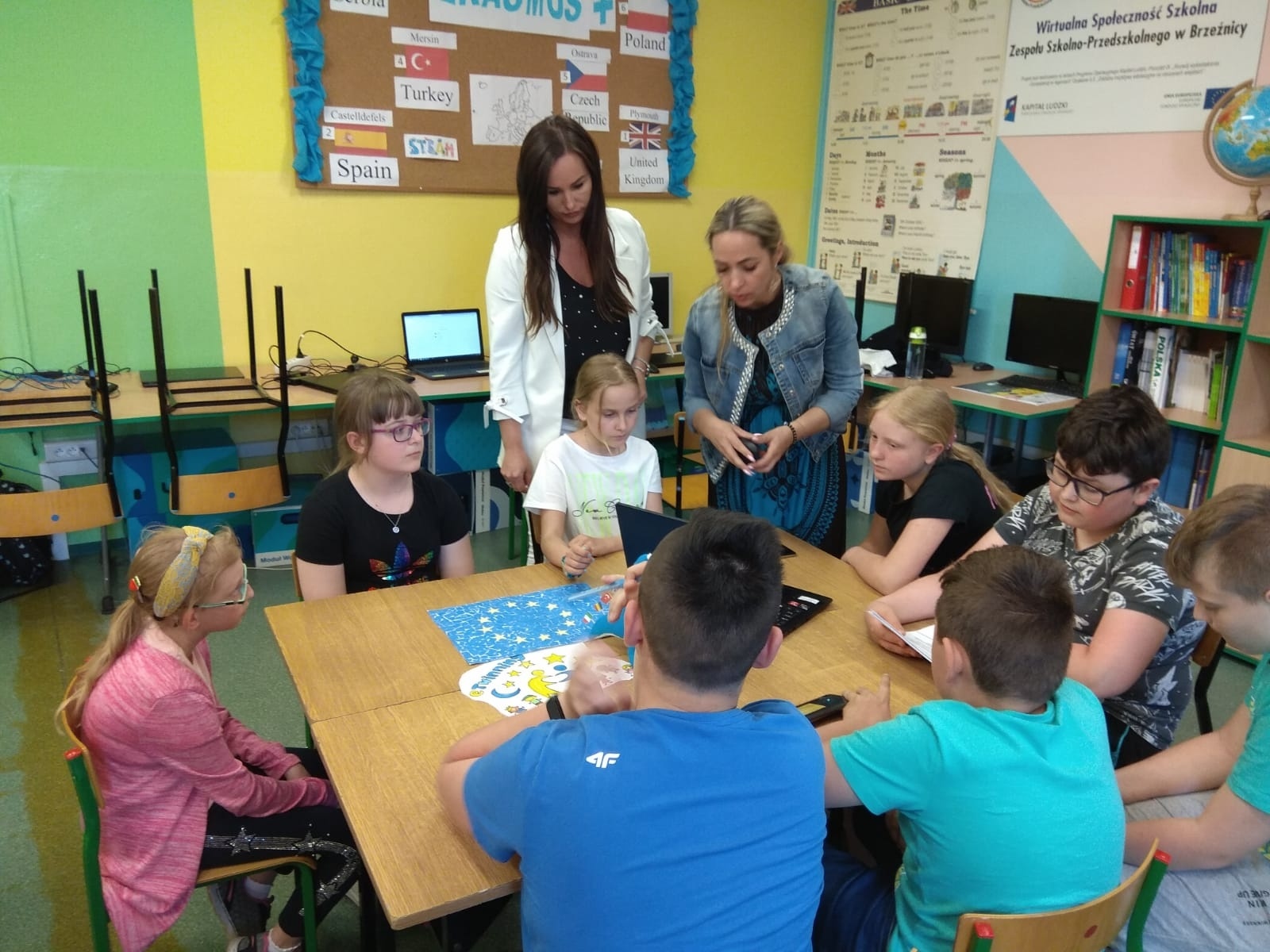 Zdjęcie w galerii na portalu naszraciborz.pl: Tydzień z eTwinningiem w ZSP w Brzeźnicy wiadomości z regionu