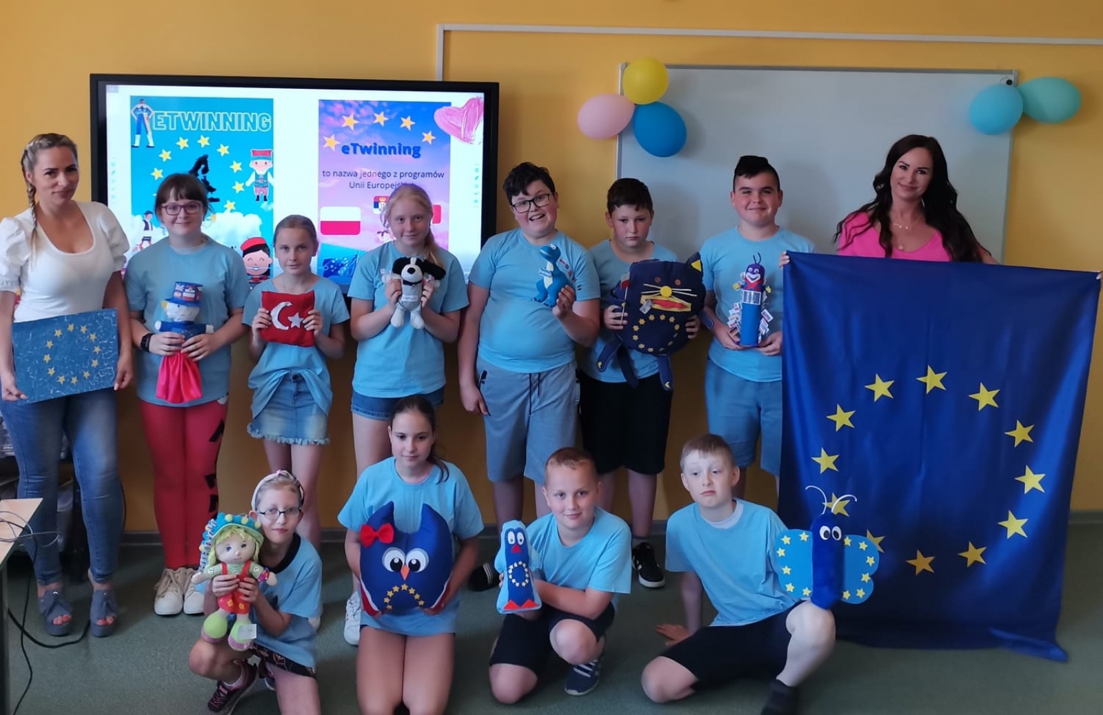 Zdjęcie w galerii na portalu naszraciborz.pl: Tydzień z eTwinningiem w ZSP w Brzeźnicy wiadomości z regionu