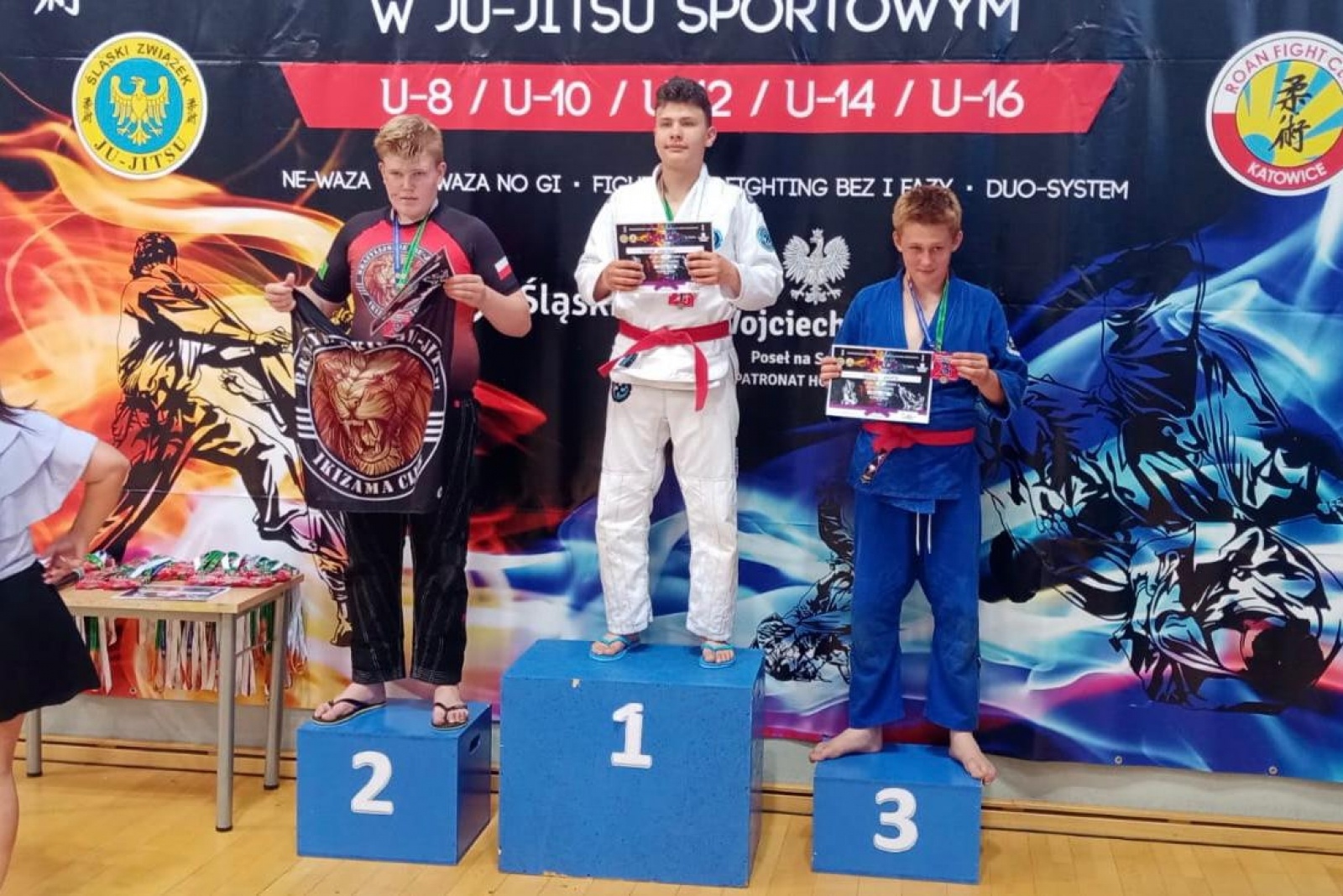 Zdjęcie w galerii na portalu naszraciborz.pl: Sukcesy Łamatorów na katowickich matach wiadomości z regionu