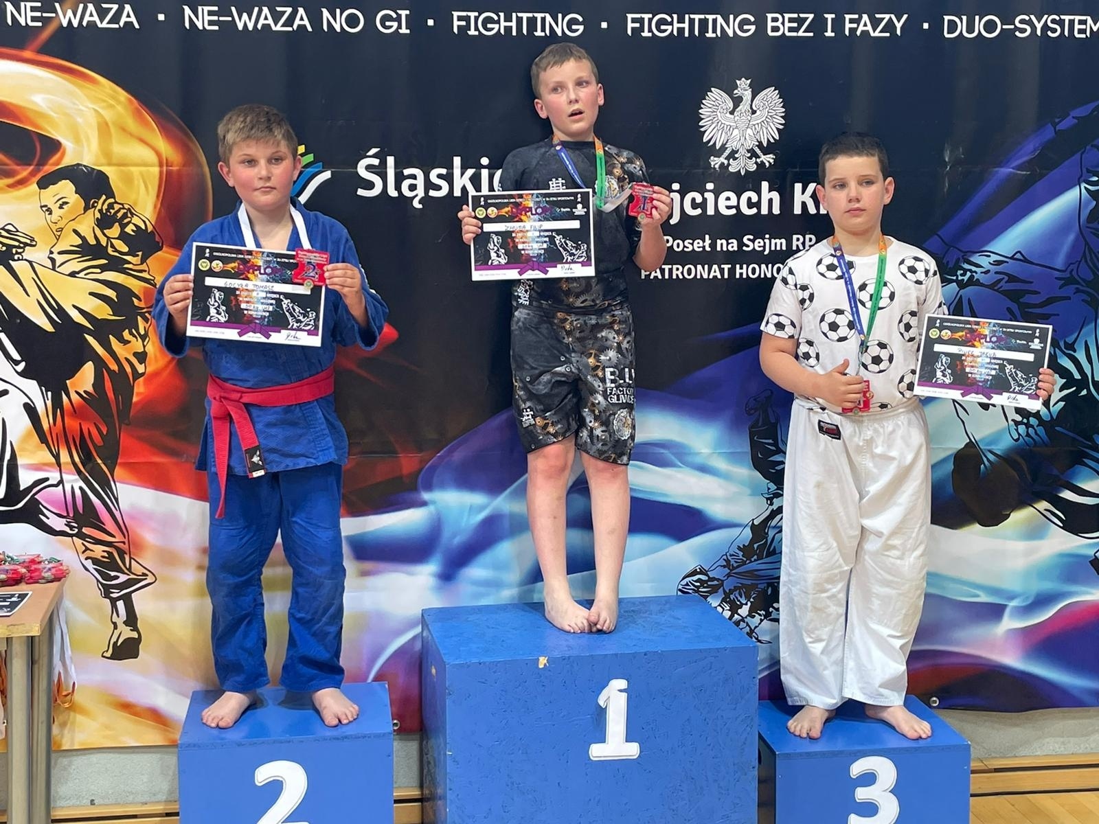 Zdjęcie w galerii na portalu naszraciborz.pl: Sukcesy Łamatorów na katowickich matach wiadomości z regionu