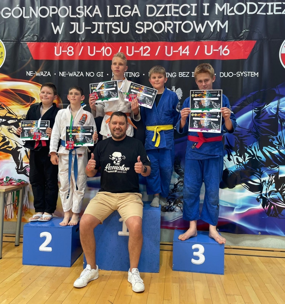 Zdjęcie w galerii na portalu naszraciborz.pl: Sukcesy Łamatorów na katowickich matach wiadomości z regionu