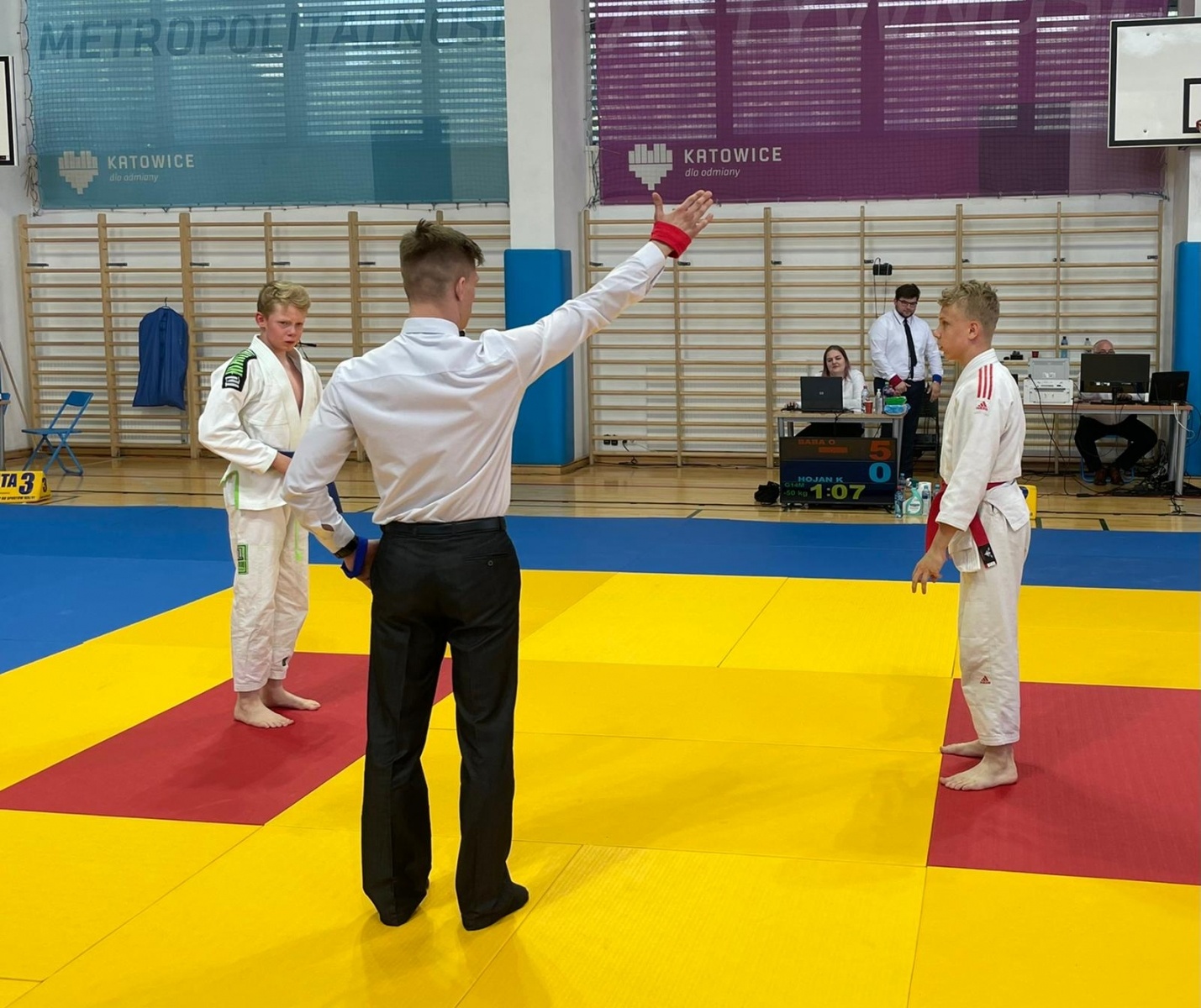 Zdjęcie w galerii na portalu naszraciborz.pl: Sukcesy Łamatorów na katowickich matach wiadomości z regionu