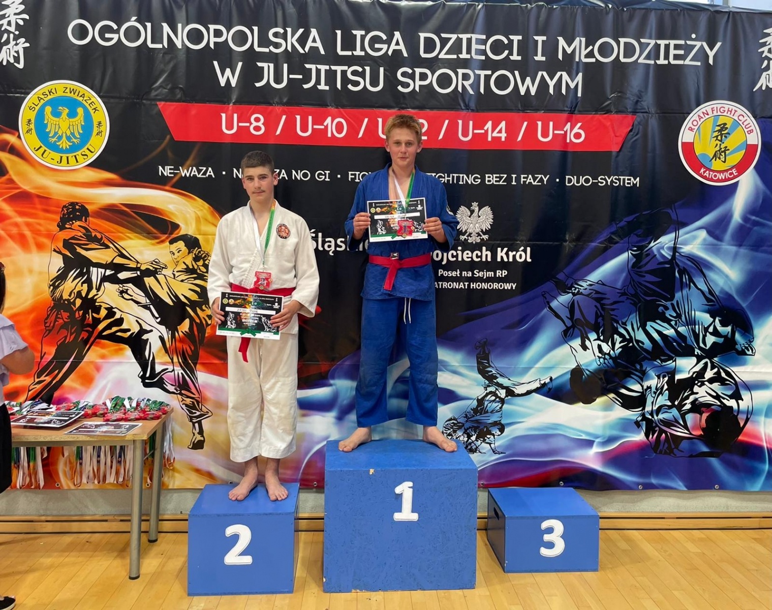 Zdjęcie w galerii na portalu naszraciborz.pl: Sukcesy Łamatorów na katowickich matach wiadomości z regionu