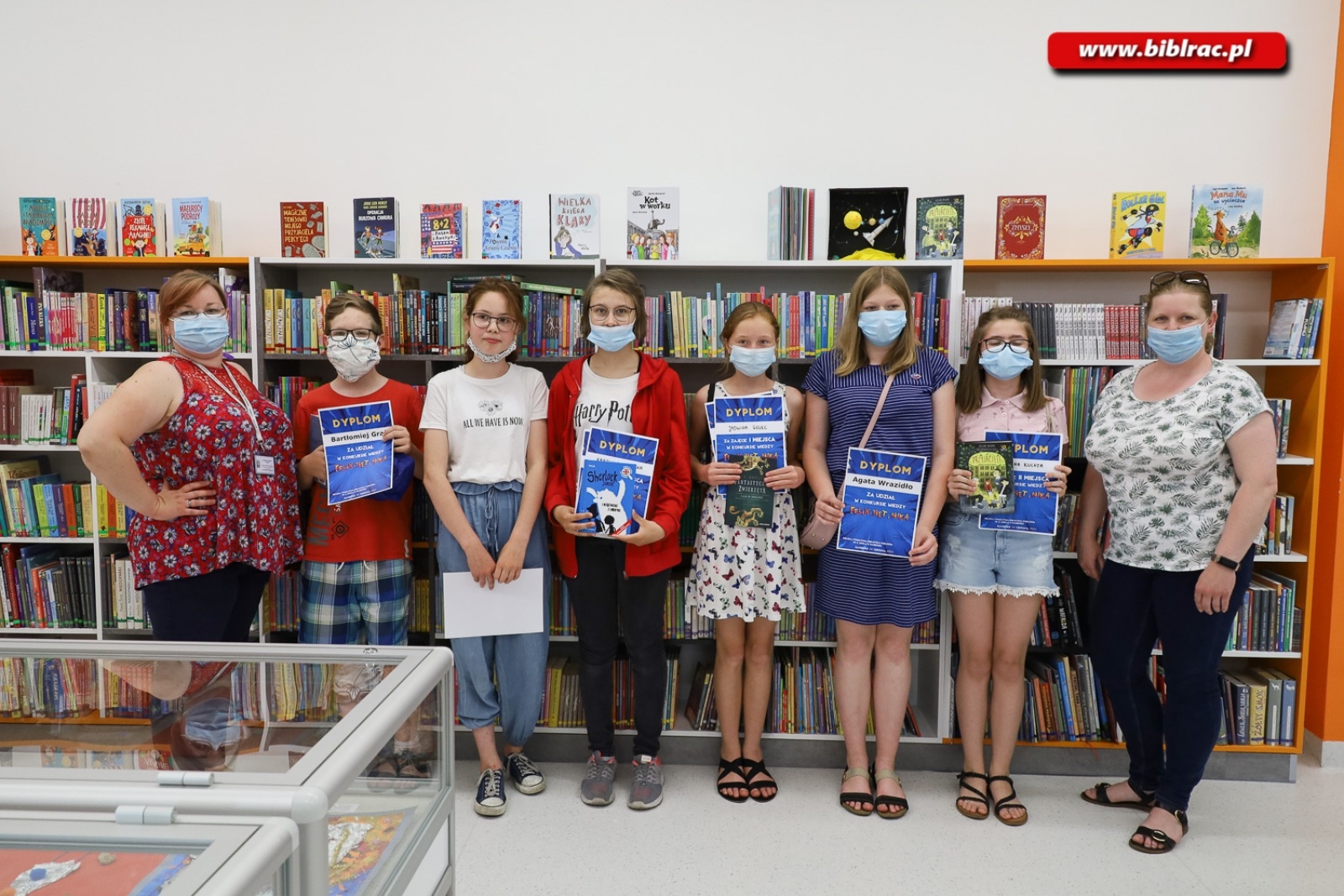 Zdjęcie w galerii na portalu naszraciborz.pl: Felix, Net i Nika. Biblioteczny konkurs wiedzy rozstrzygnięty wiadomości z regionu