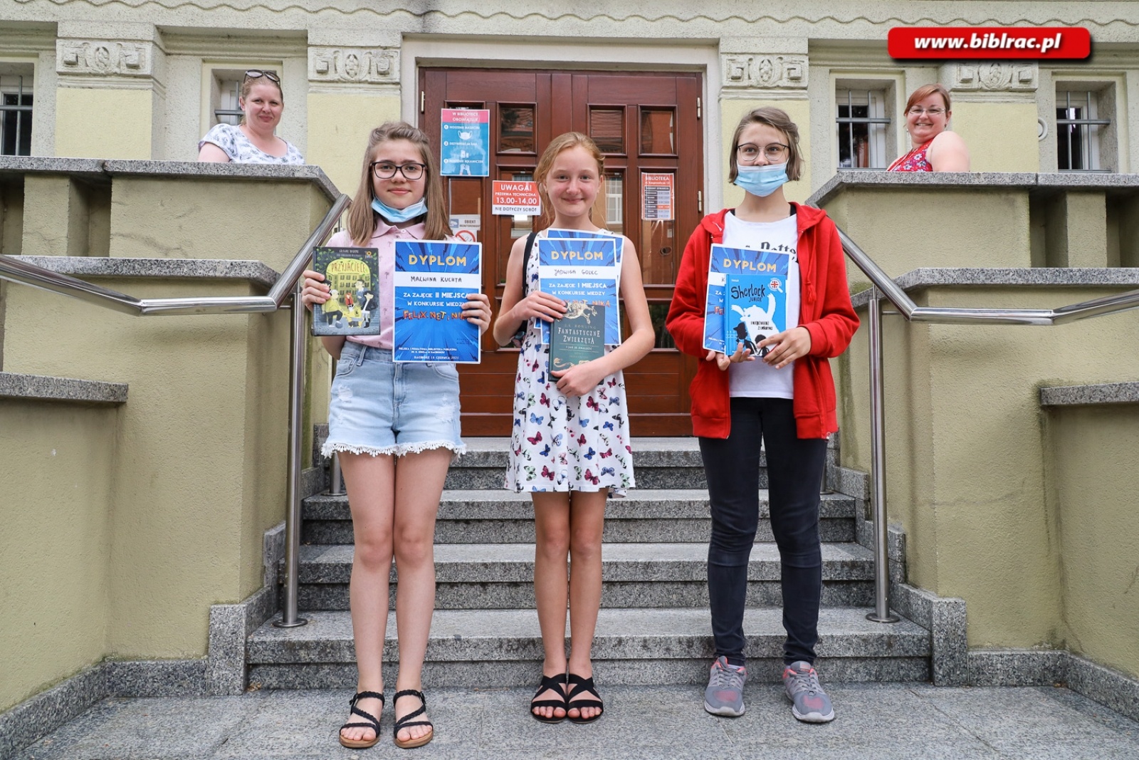Zdjęcie w galerii na portalu naszraciborz.pl: Felix, Net i Nika. Biblioteczny konkurs wiedzy rozstrzygnięty wiadomości z regionu