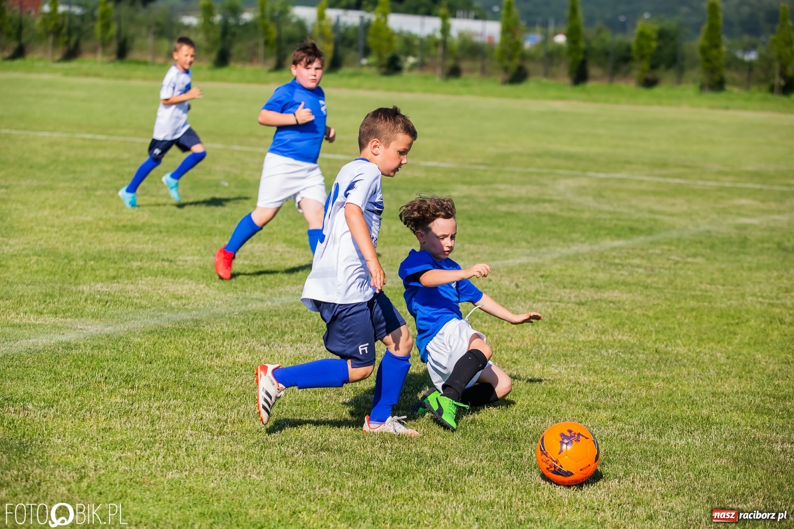 Zdjęcie w galerii na portalu naszraciborz.pl: Piłkarska walka przy Srebrnej. Stawką udział w Silesia Cup [FOTO] wiadomości z regionu