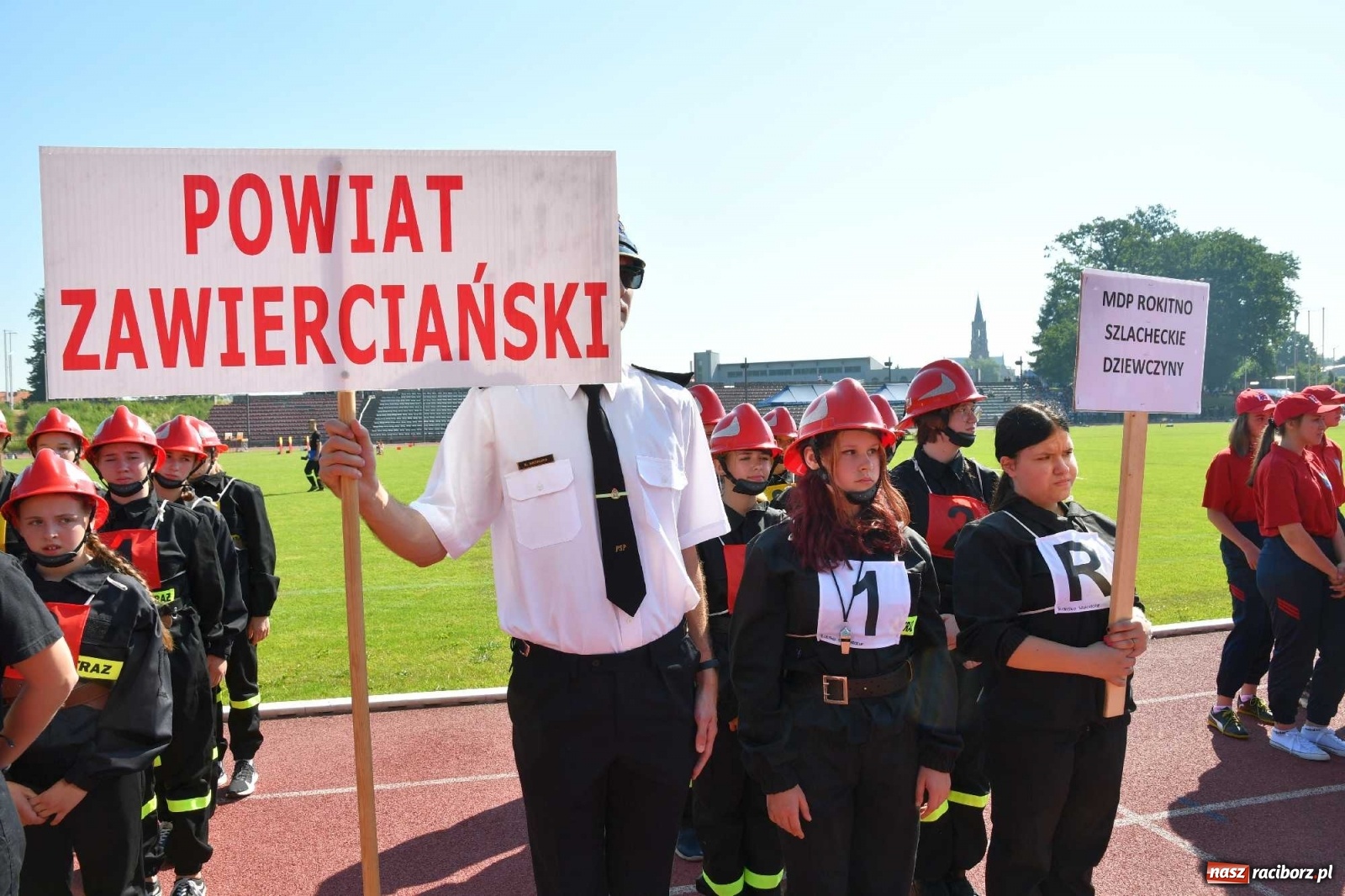 Zdjęcie w galerii na portalu naszraciborz.pl: OSP Samborowice wygrały na zawodach wojewódzkich CTIF w Raciborzu wiadomości z regionu