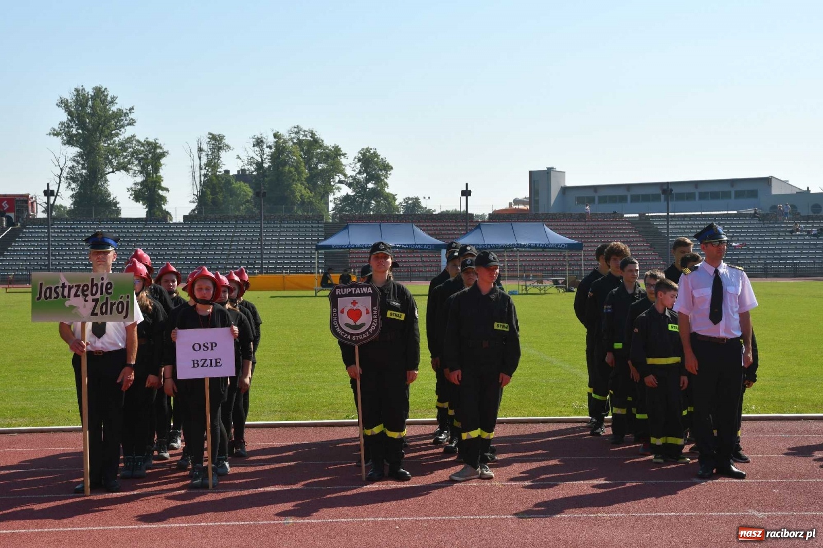 Zdjęcie w galerii na portalu naszraciborz.pl: OSP Samborowice wygrały na zawodach wojewódzkich CTIF w Raciborzu wiadomości z regionu