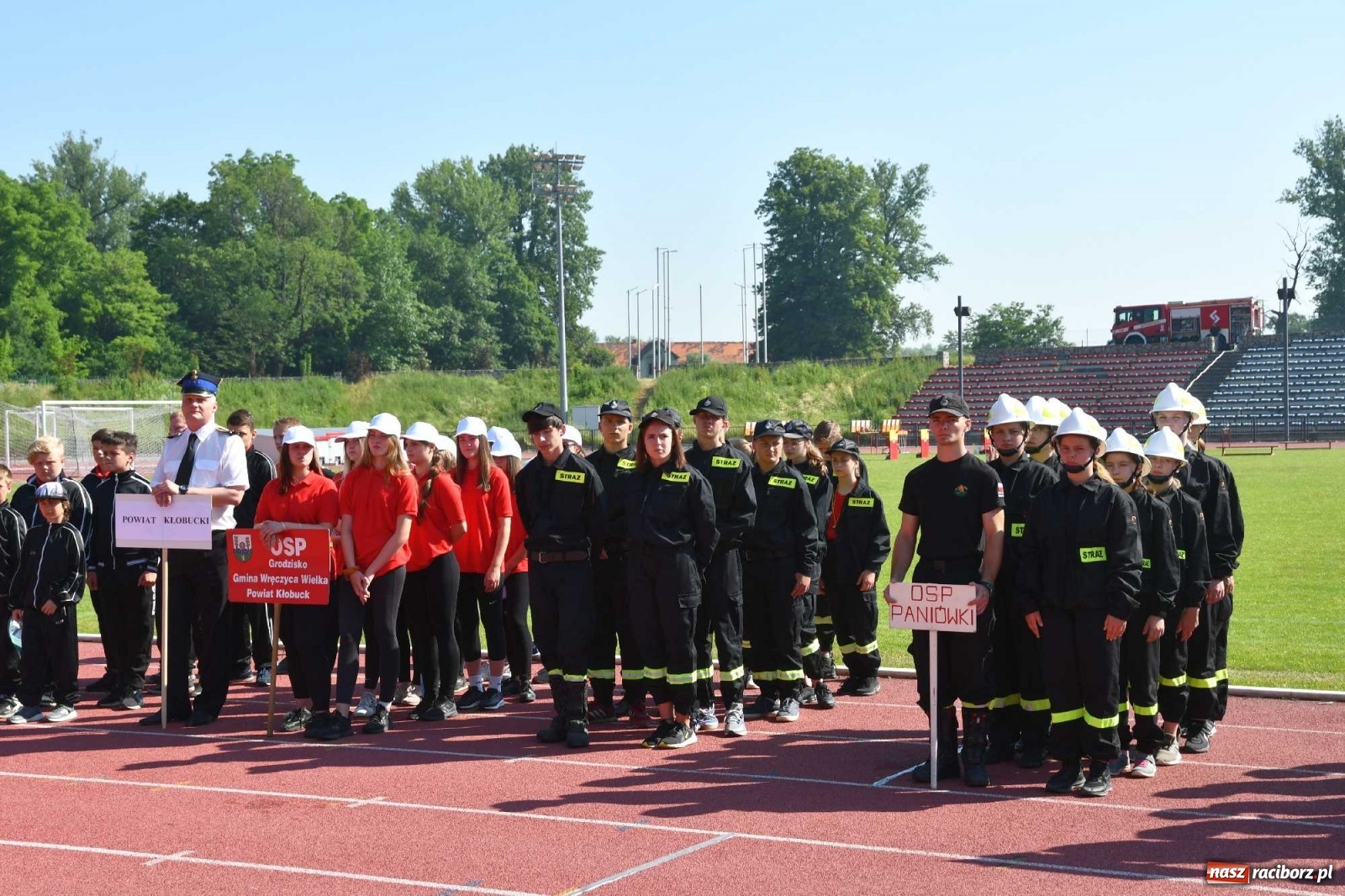 Zdjęcie w galerii na portalu naszraciborz.pl: OSP Samborowice wygrały na zawodach wojewódzkich CTIF w Raciborzu wiadomości z regionu