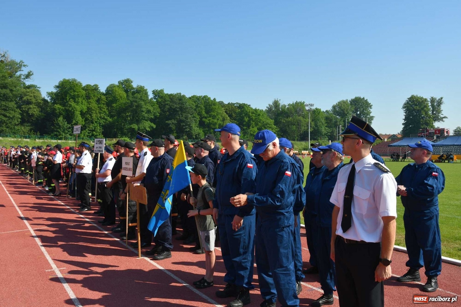 Zdjęcie w galerii na portalu naszraciborz.pl: OSP Samborowice wygrały na zawodach wojewódzkich CTIF w Raciborzu wiadomości z regionu