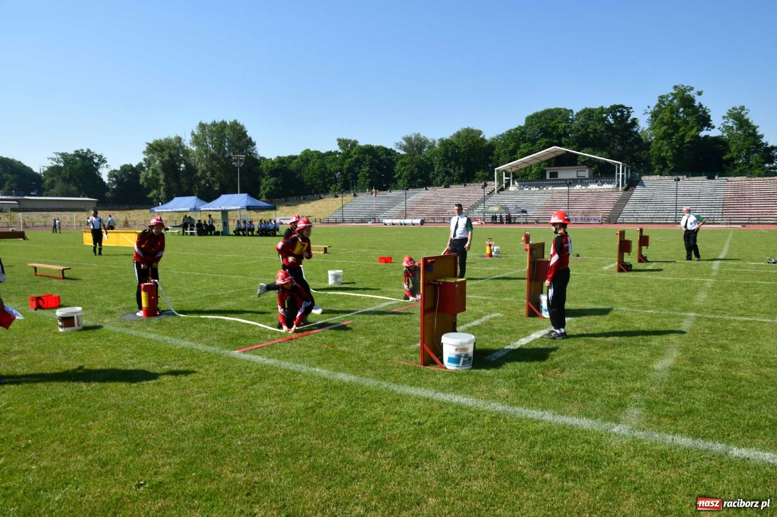 Zdjęcie w galerii na portalu naszraciborz.pl: OSP Samborowice wygrały na zawodach wojewódzkich CTIF w Raciborzu wiadomości z regionu