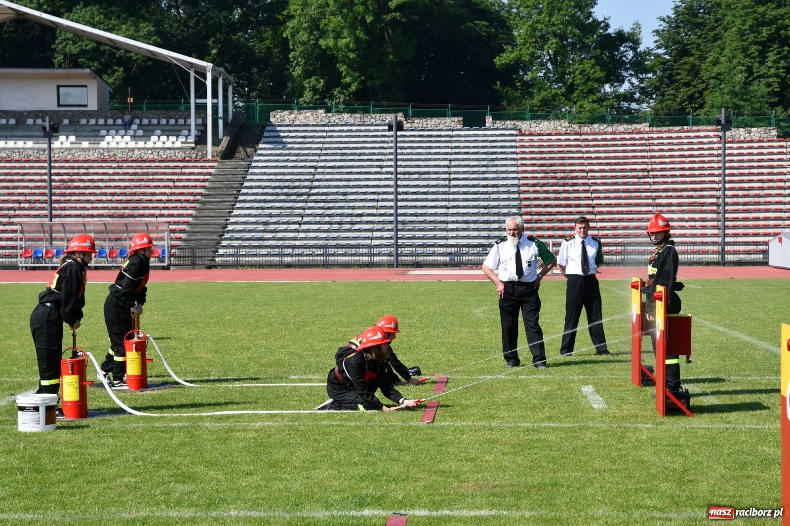 Zdjęcie w galerii na portalu naszraciborz.pl: OSP Samborowice wygrały na zawodach wojewódzkich CTIF w Raciborzu wiadomości z regionu