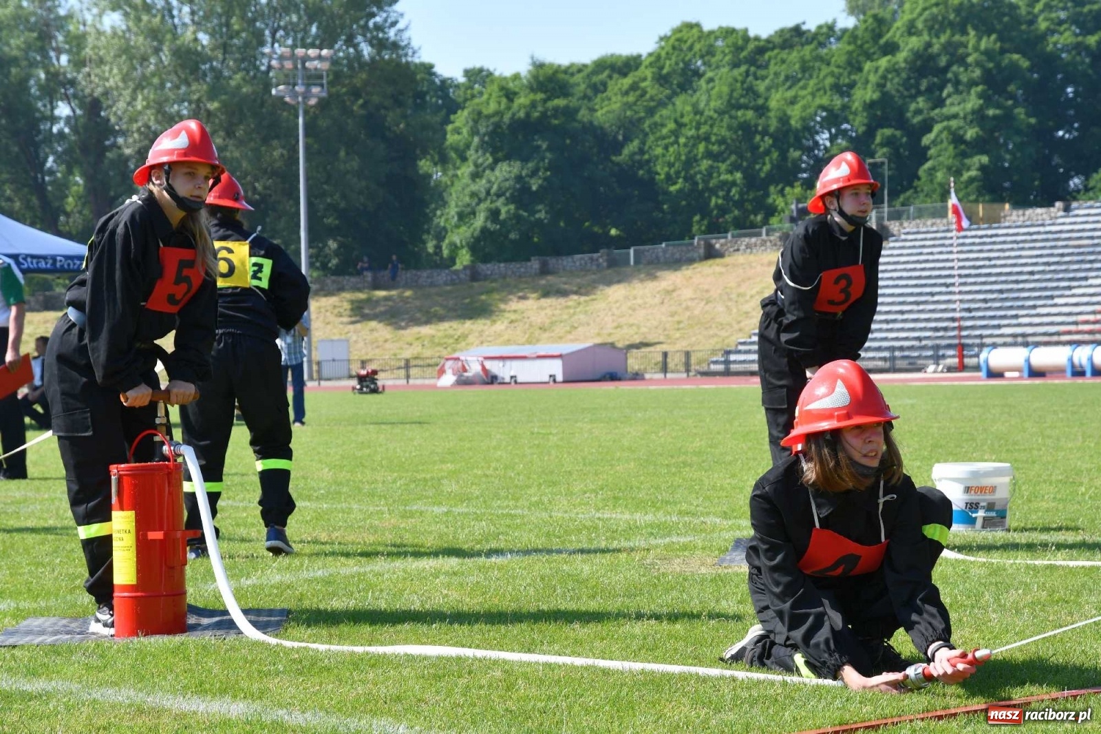 Zdjęcie w galerii na portalu naszraciborz.pl: OSP Samborowice wygrały na zawodach wojewódzkich CTIF w Raciborzu wiadomości z regionu