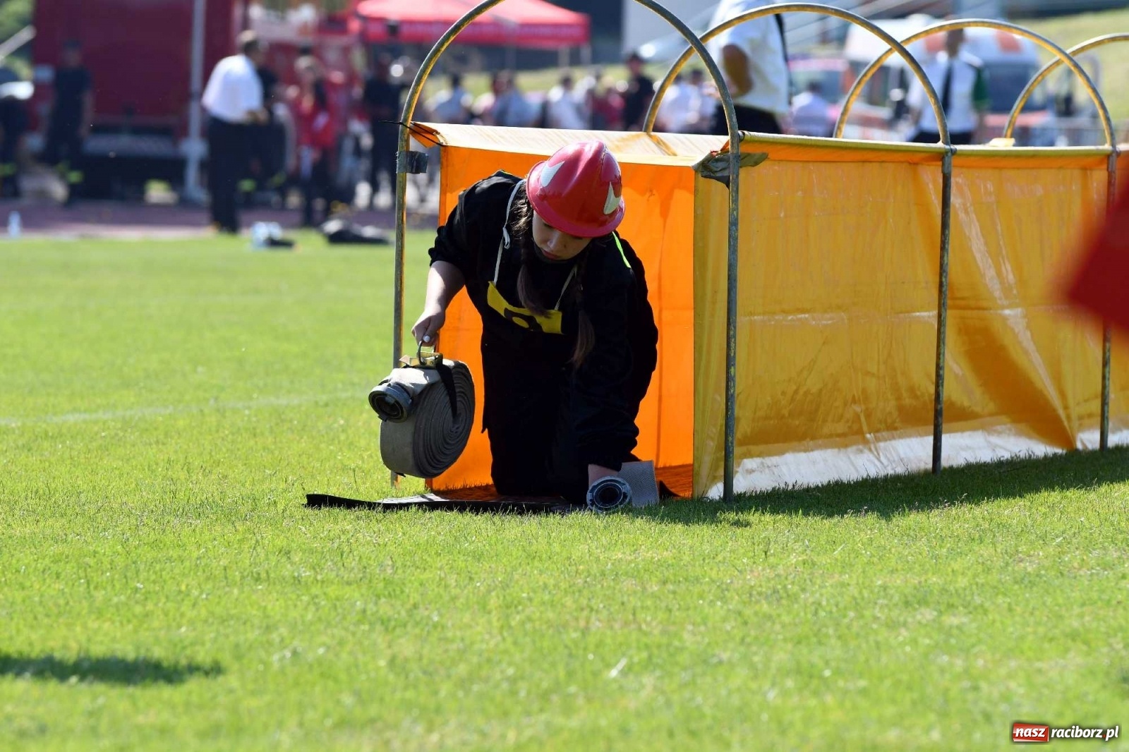 Zdjęcie w galerii na portalu naszraciborz.pl: OSP Samborowice wygrały na zawodach wojewódzkich CTIF w Raciborzu wiadomości z regionu