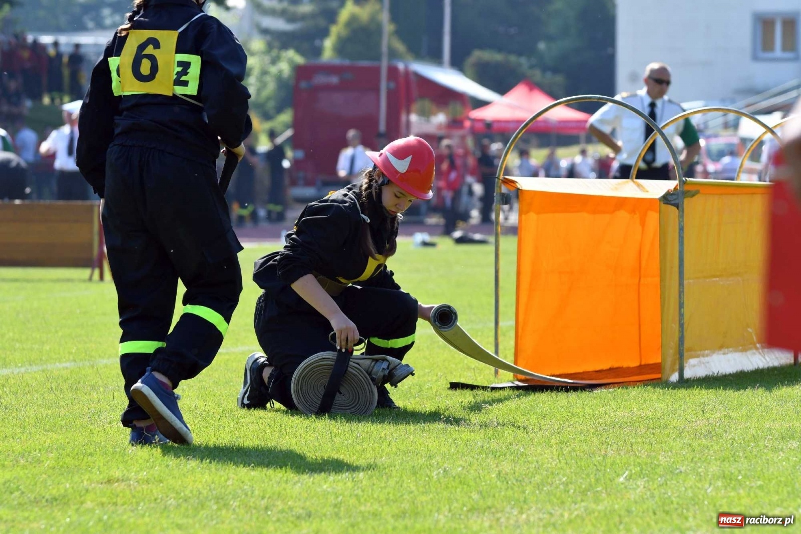 Zdjęcie w galerii na portalu naszraciborz.pl: OSP Samborowice wygrały na zawodach wojewódzkich CTIF w Raciborzu wiadomości z regionu